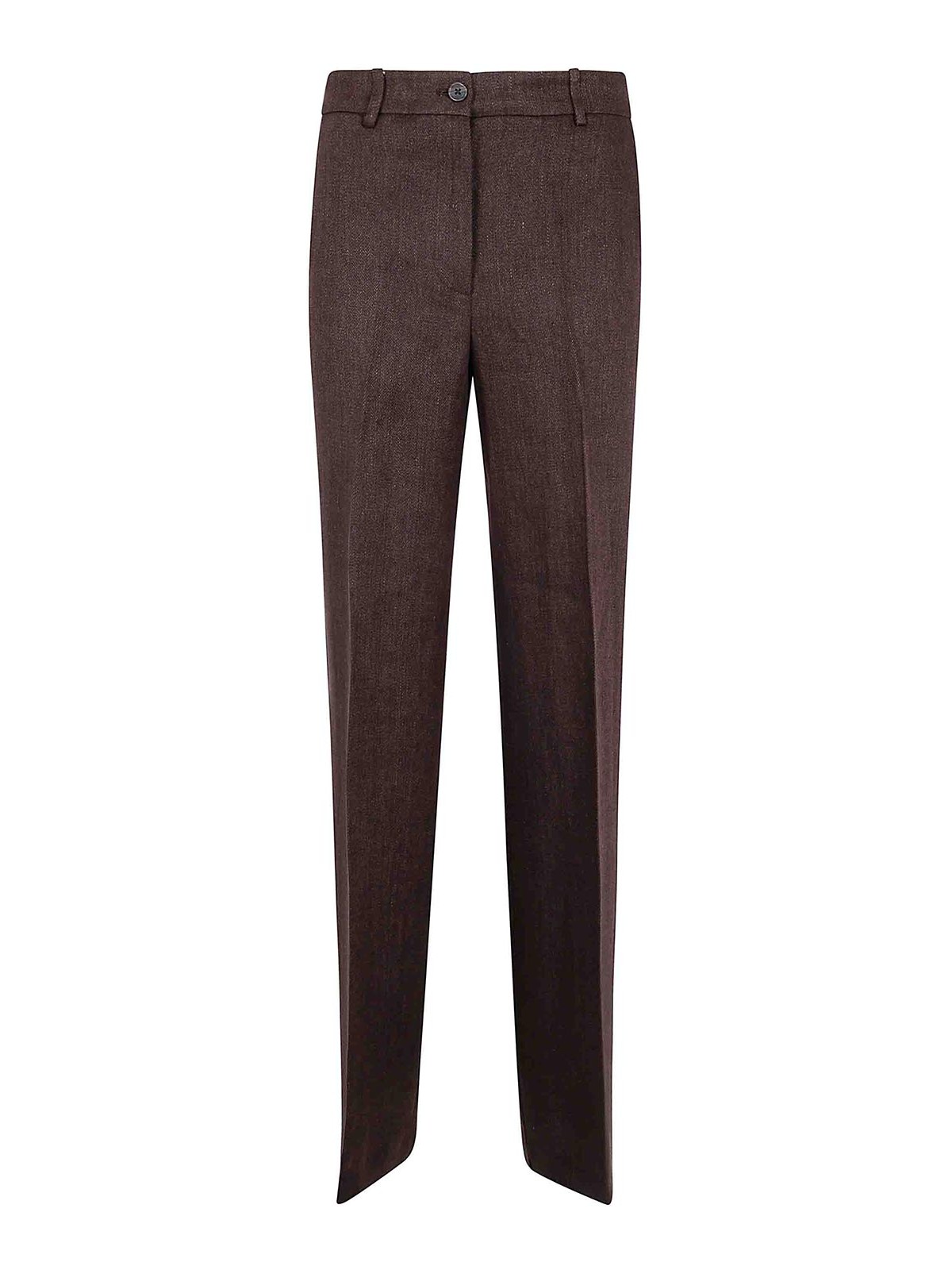 Shop P.a.r.o.s.h Trousers In Brown