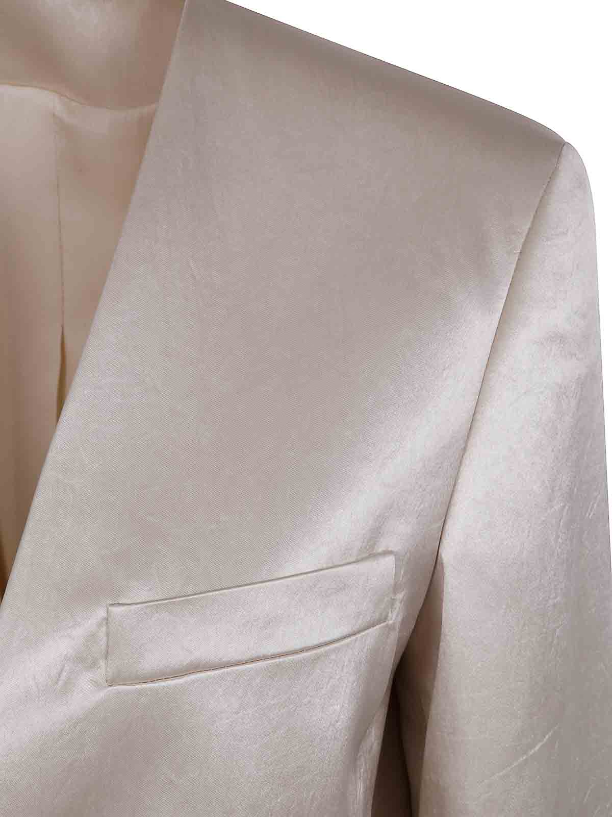 Shop Philosophy Di Lorenzo Serafini Over Doublebreast Jacket In White