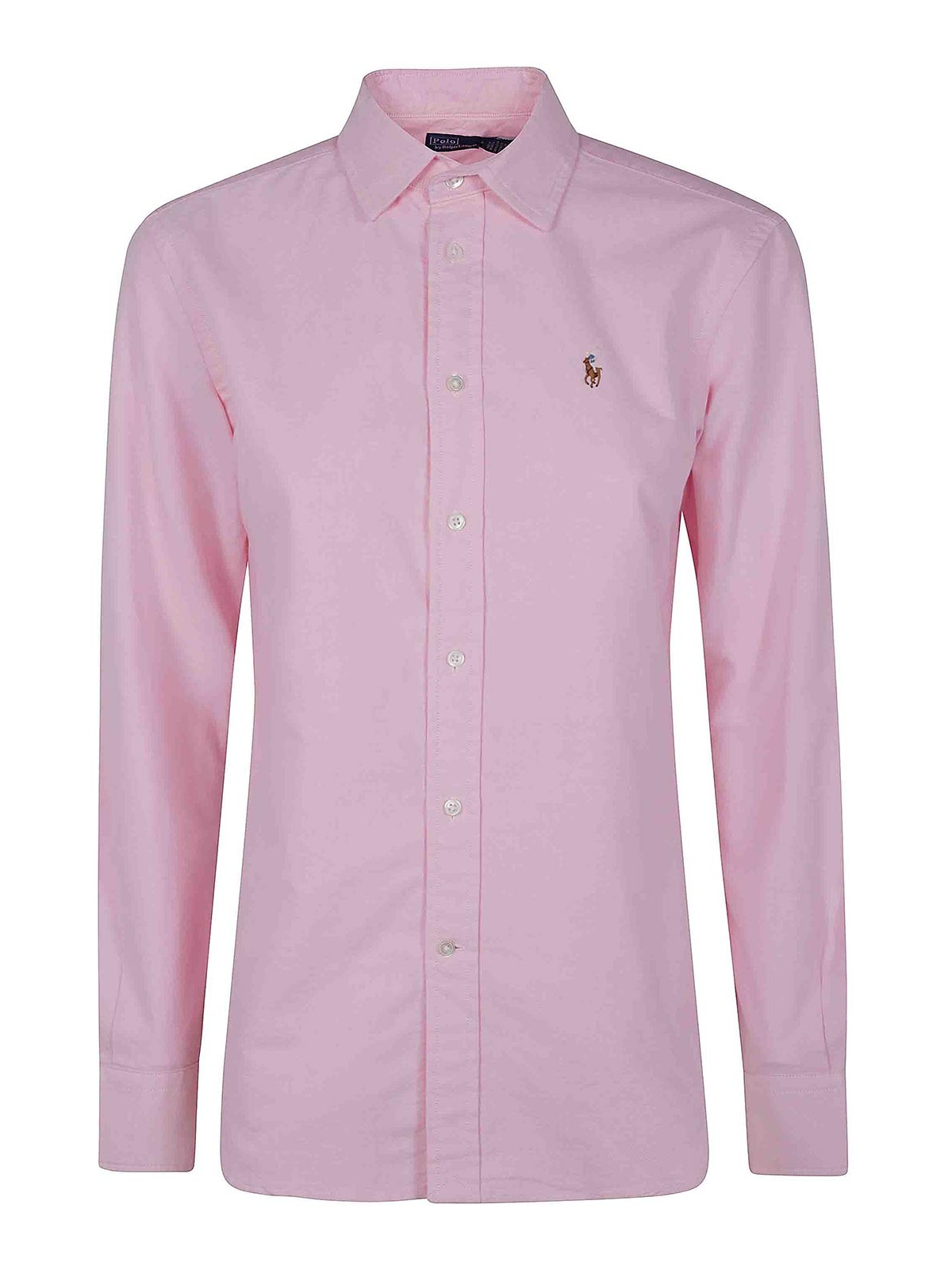 Polo Ralph Lauren Cotton Shirt In Pink