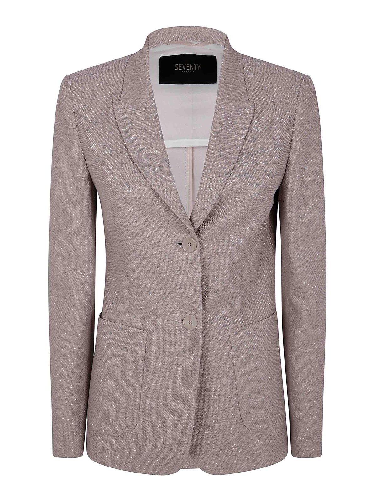 Seventy Single-breasted Blazer In White