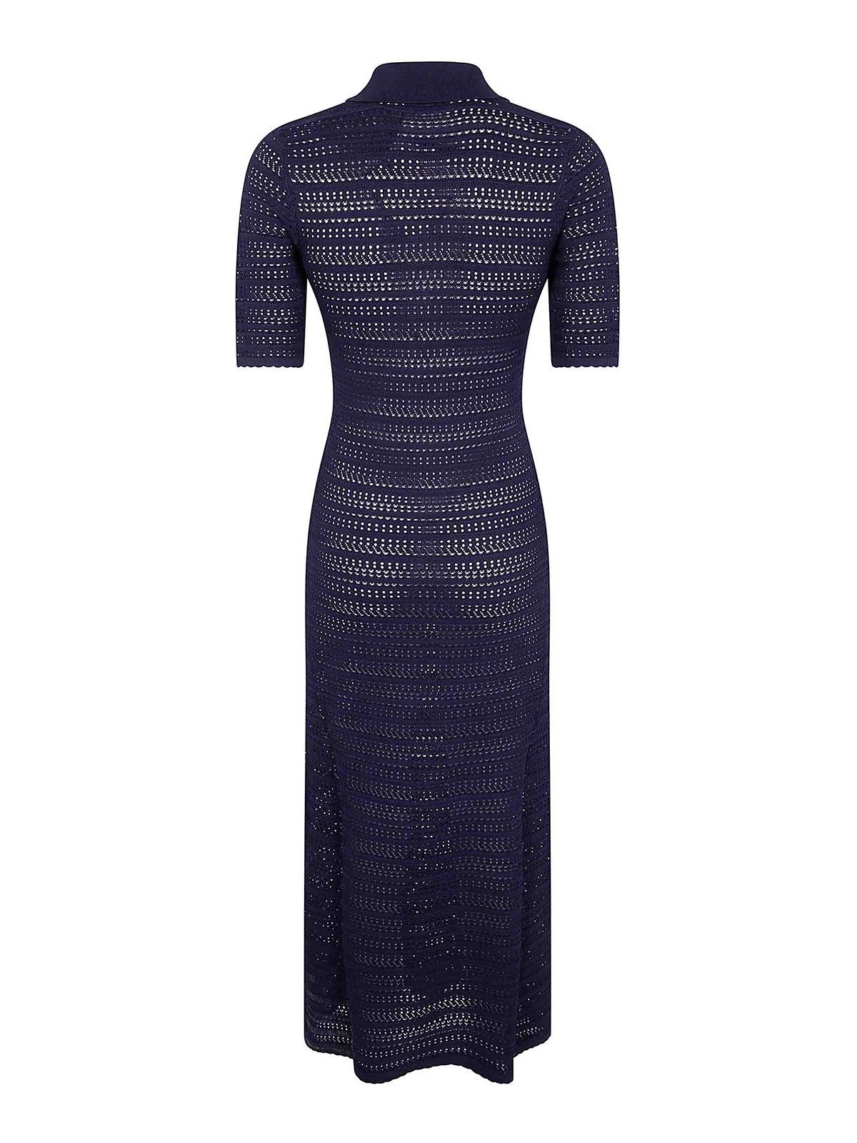 Twinset Long Dress In Blue