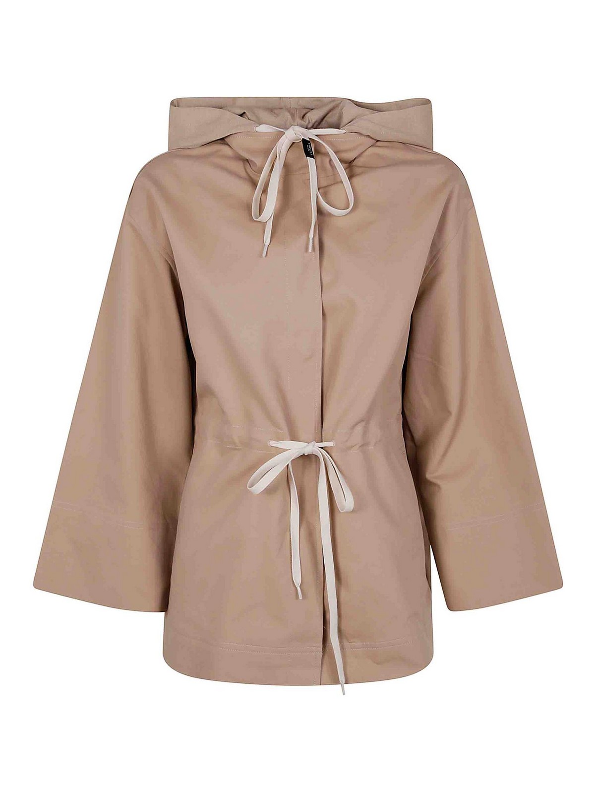 Twinset Twin-set Caban Jacket In Brown