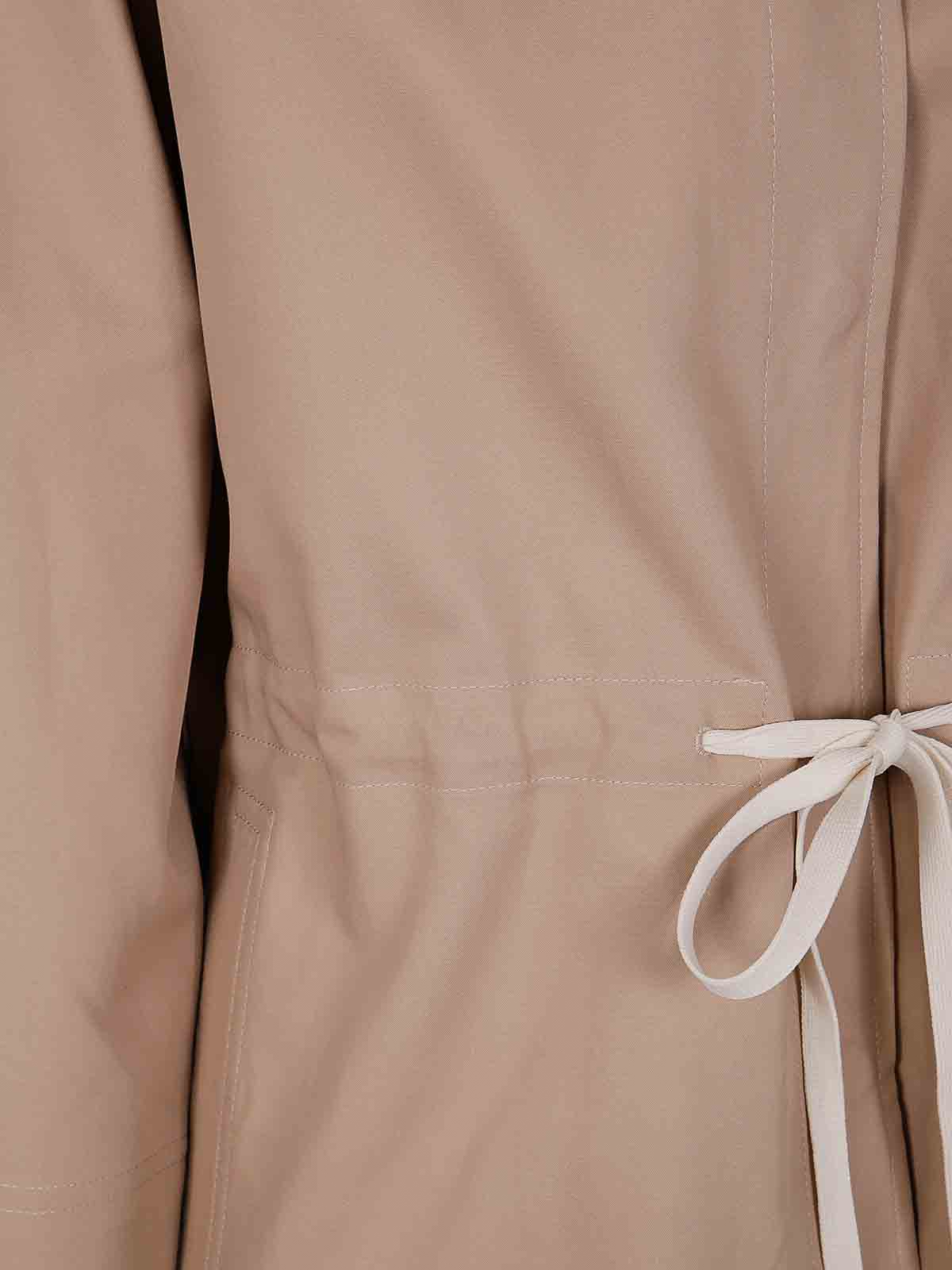 Twinset Twin-set Caban Jacket In Brown