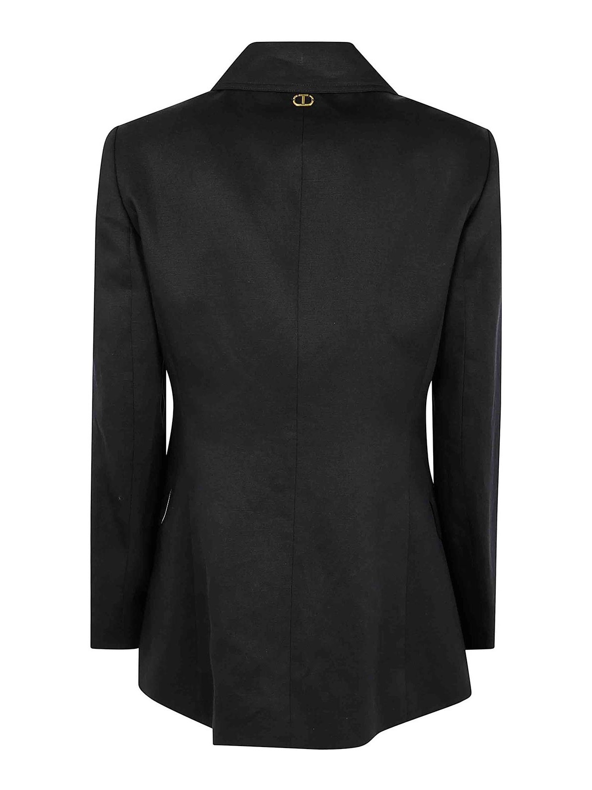 TWINSET BLAZER - NEGRO
