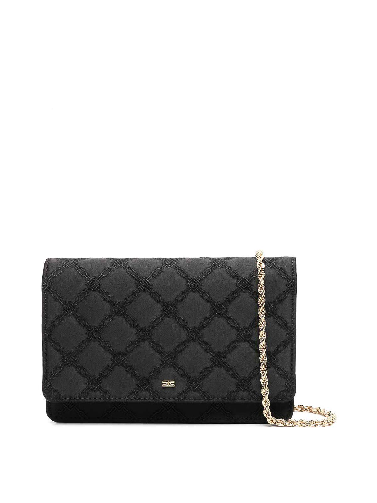 ELISABETTA FRANCHI BOLSA BANDOLERA - NEGRO
