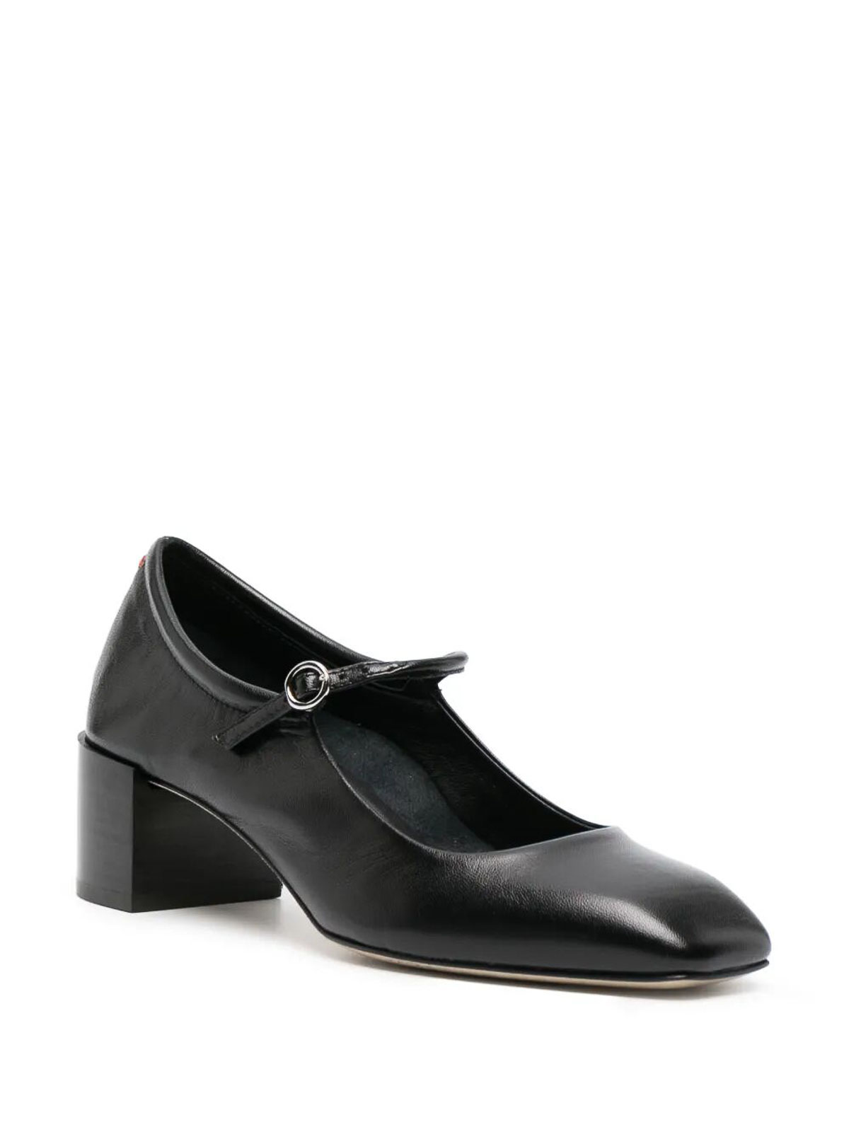 Aeyde Aline Nappa Leather Black Shoes In Black