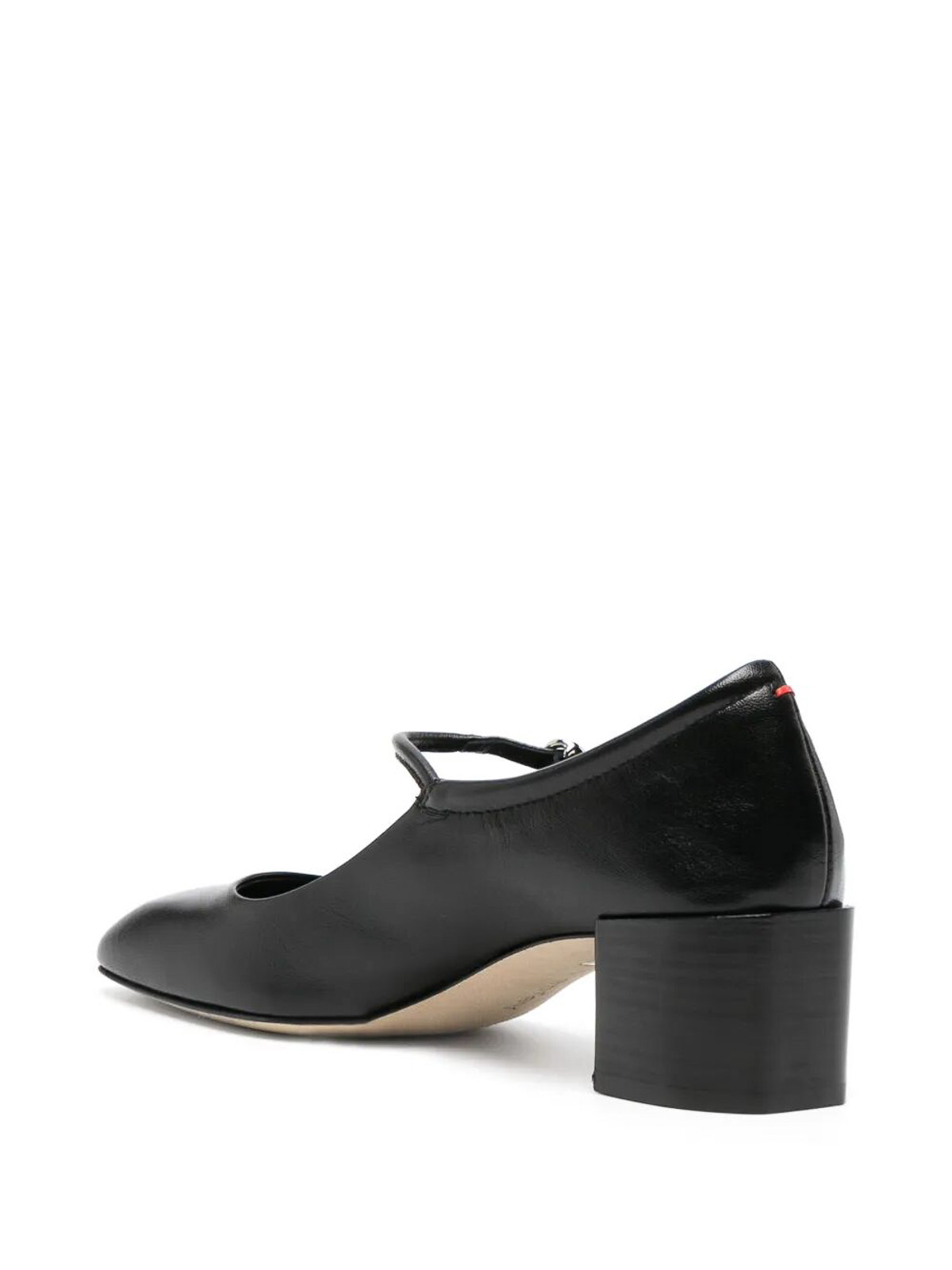 Aeyde Aline Nappa Leather Black Shoes In Black