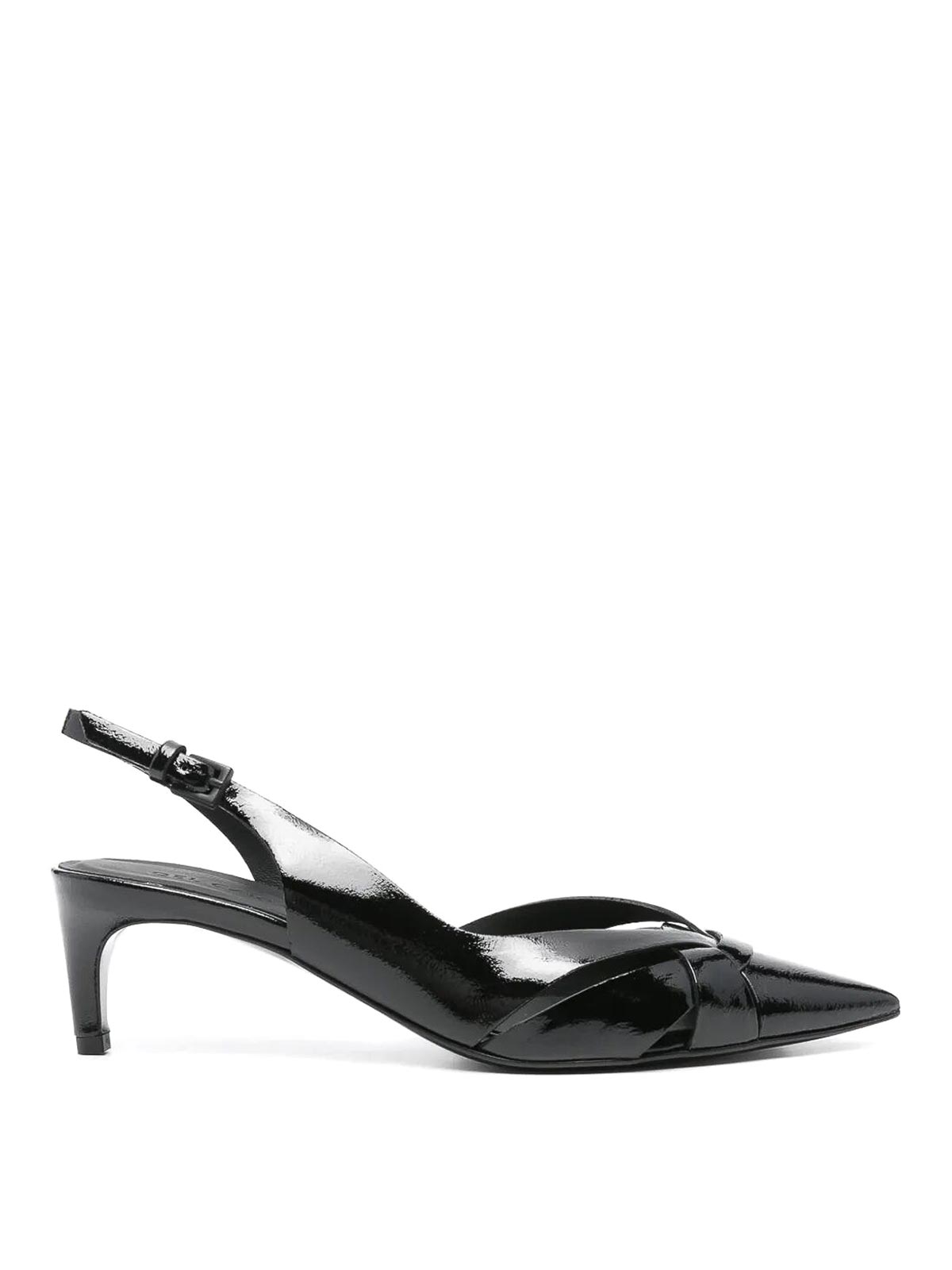 Fabrizio Del Carlo Paris Sling Back In Black