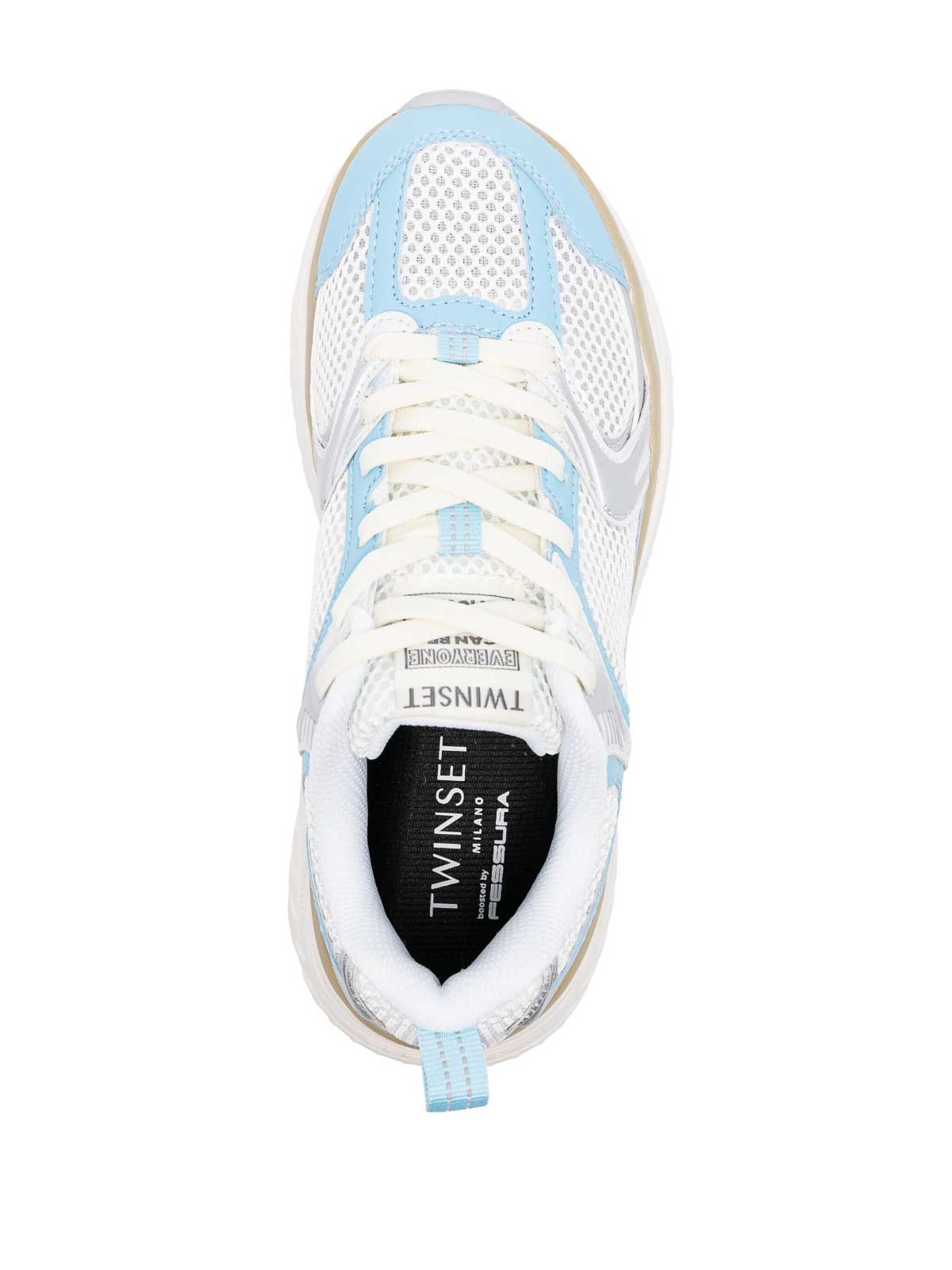 TWINSET ZAPATILLAS - BLANCO