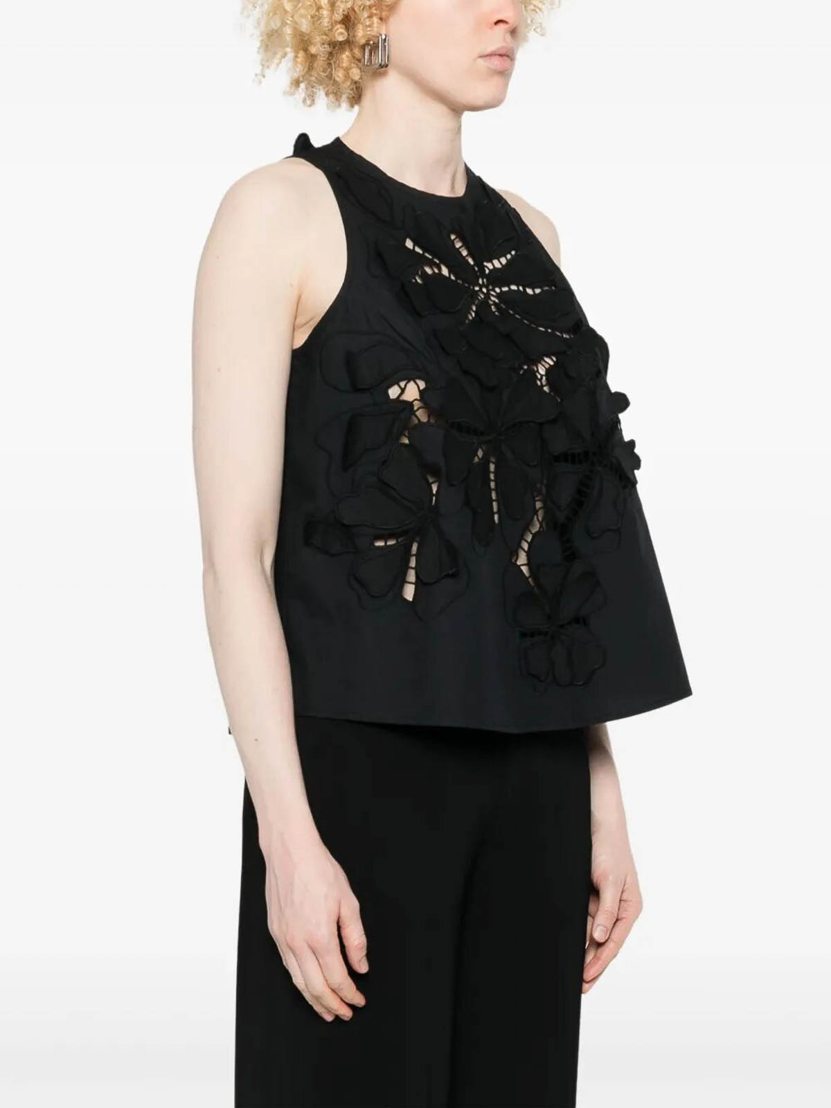 Shop Forte Forte Top - Negro