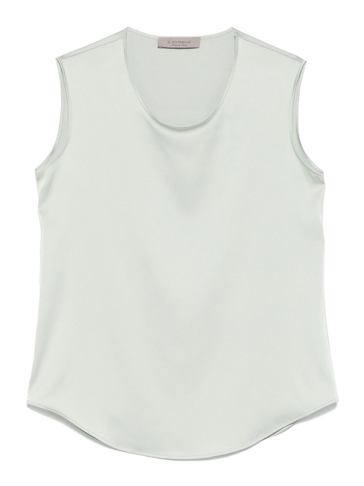 D Exterior Camiseta - Verde