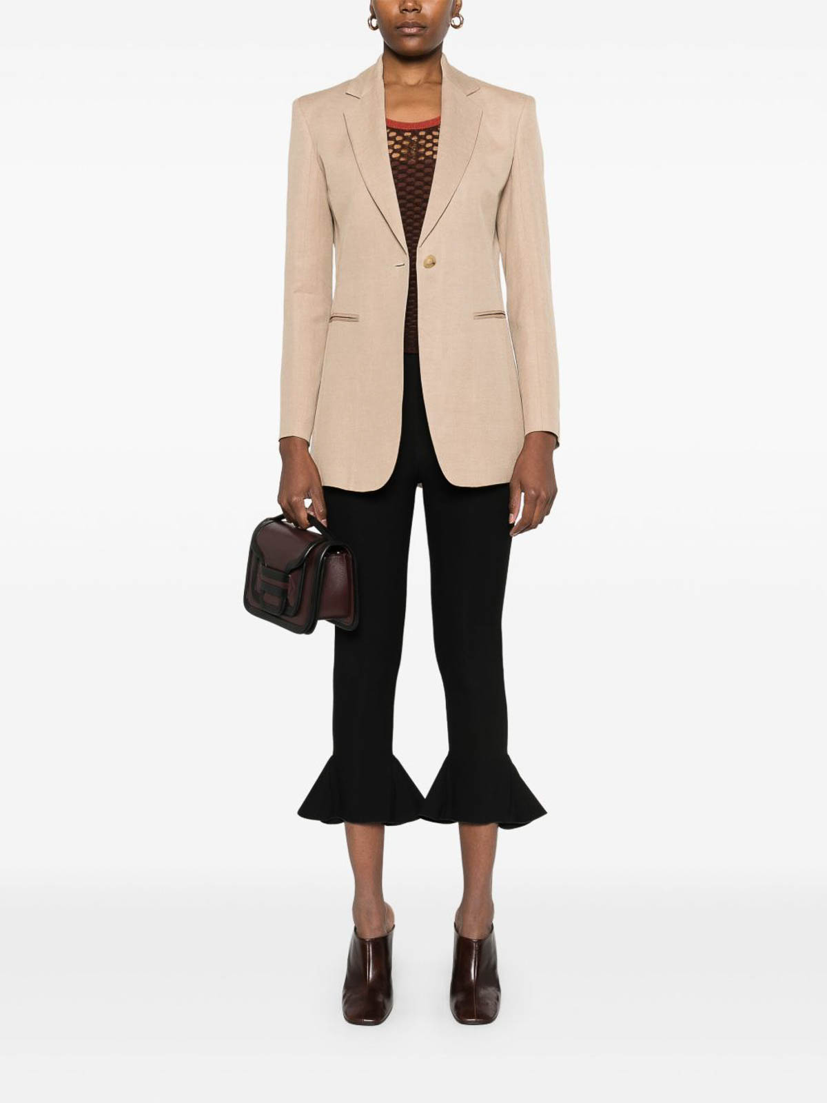 Shop Dondup Blazer - Beis