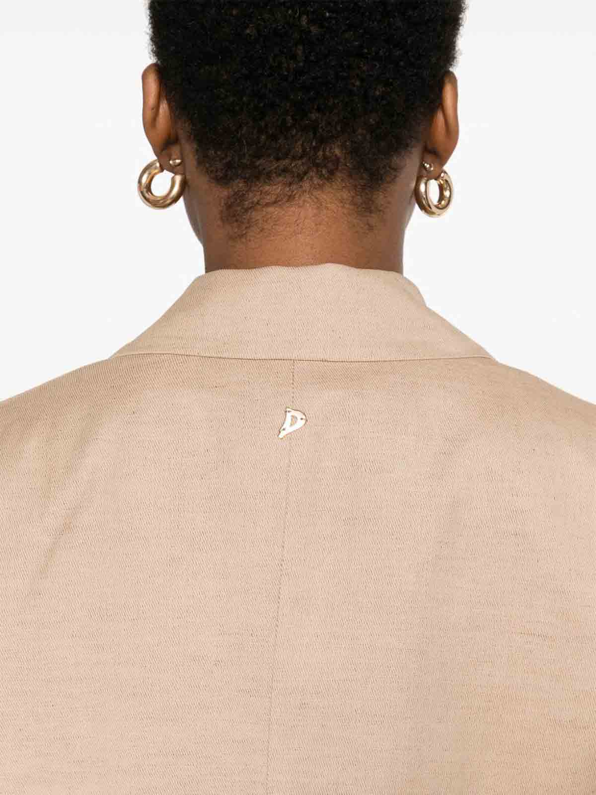 Shop Dondup Blazer - Beis