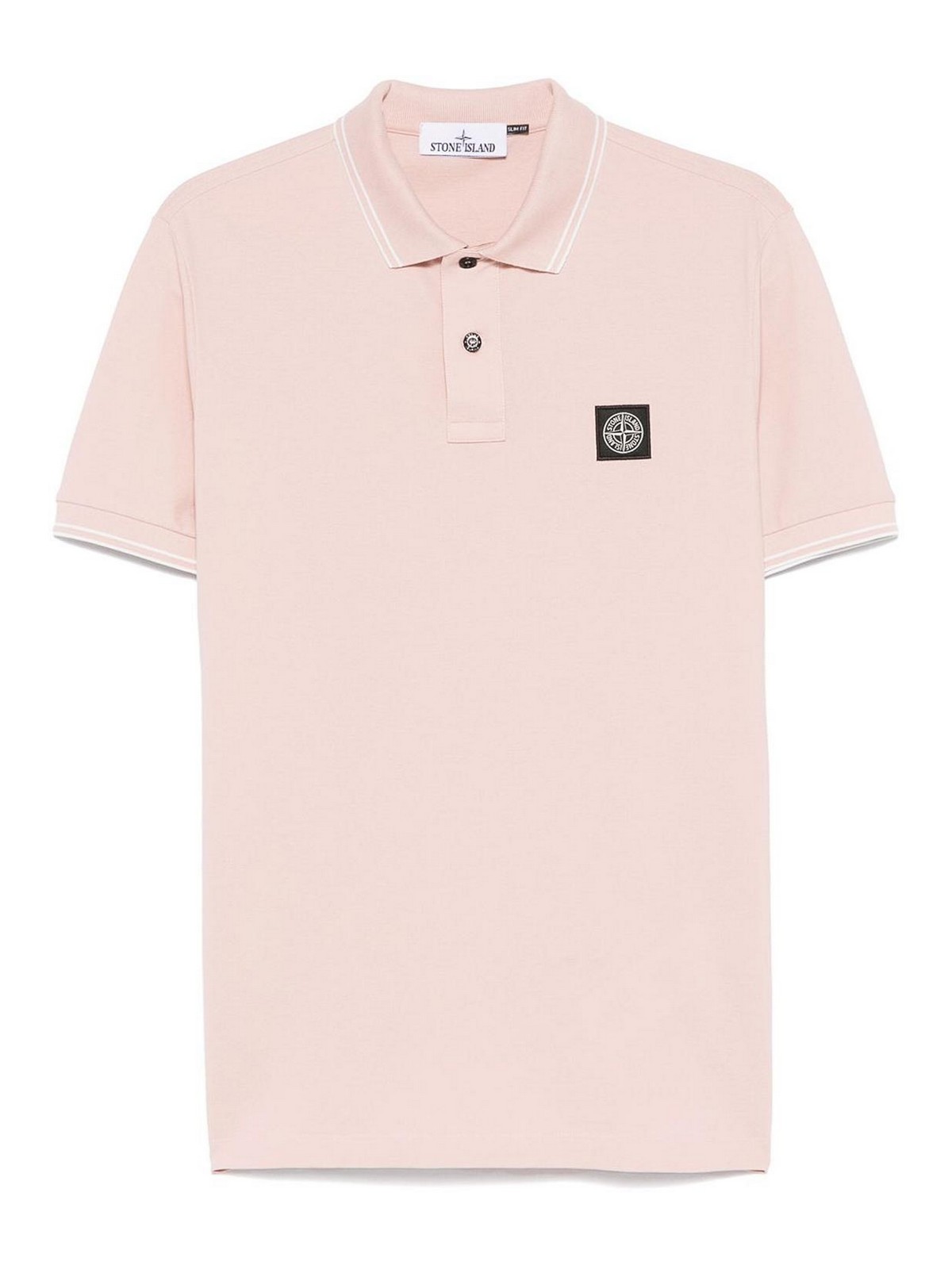 Stone Island Polo - Colour Carne Y Neutral