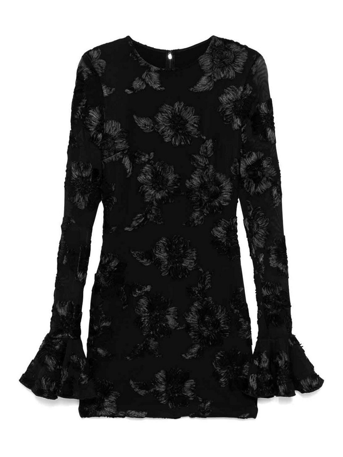 Rotate Birger Christensen Vestido Corto - Negro