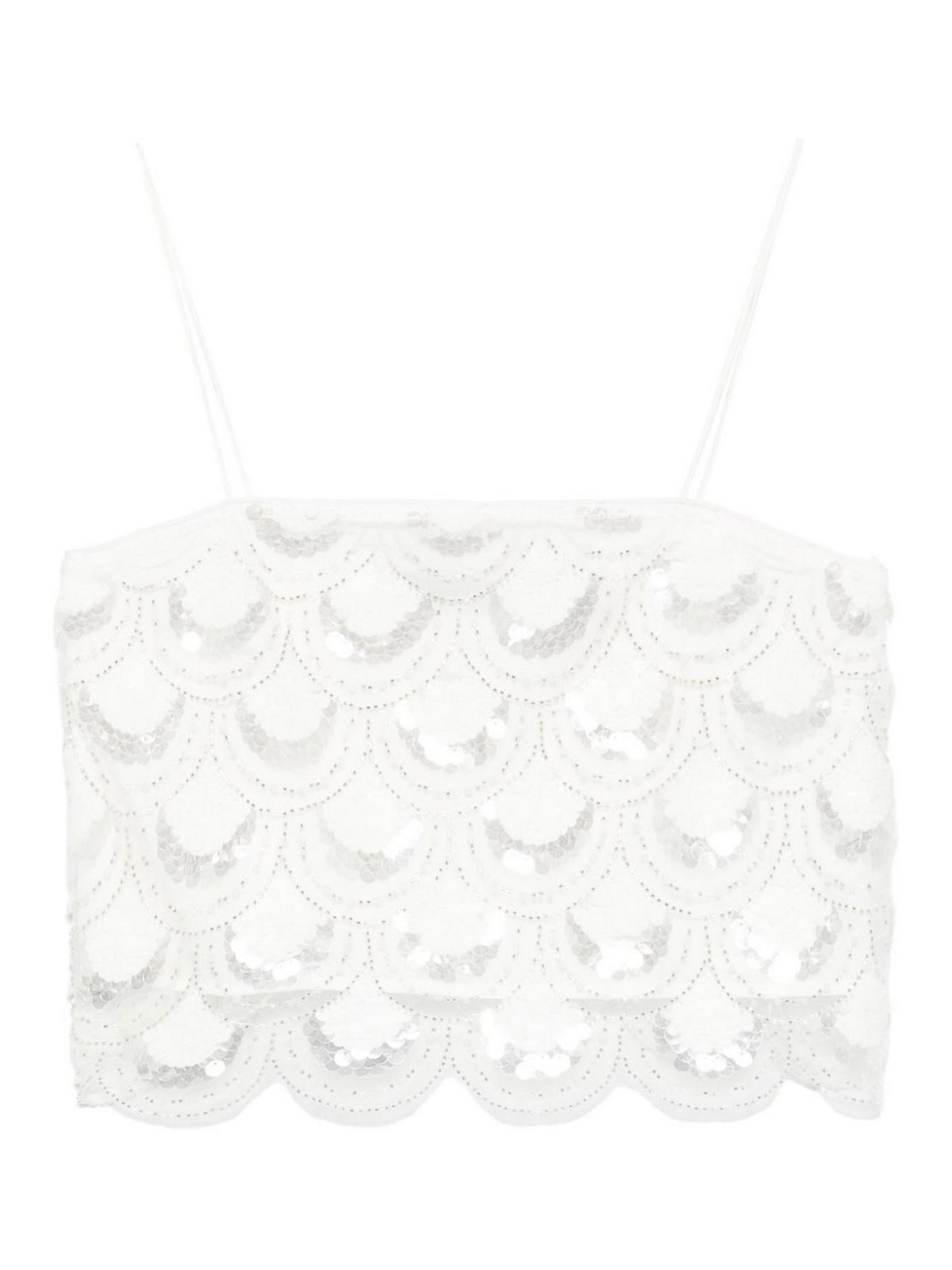 ROTATE BIRGER CHRISTENSEN TOP - BLANCO