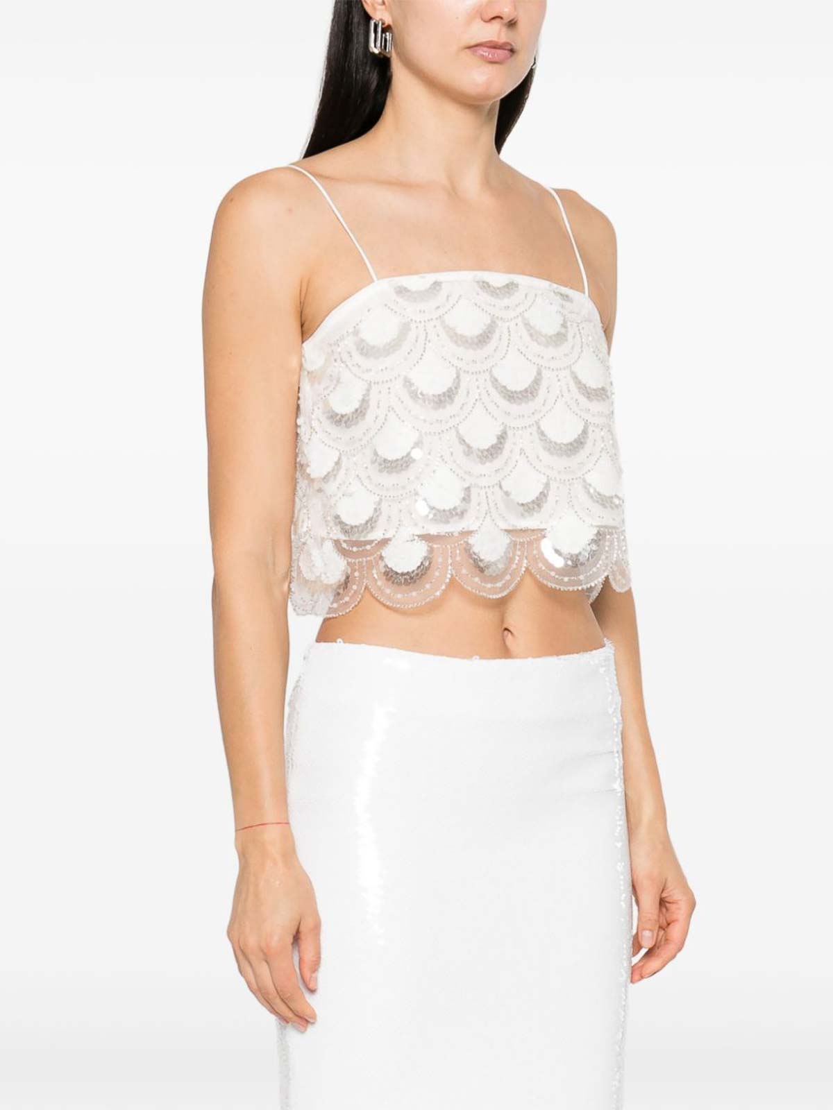 ROTATE BIRGER CHRISTENSEN TOP - BLANCO
