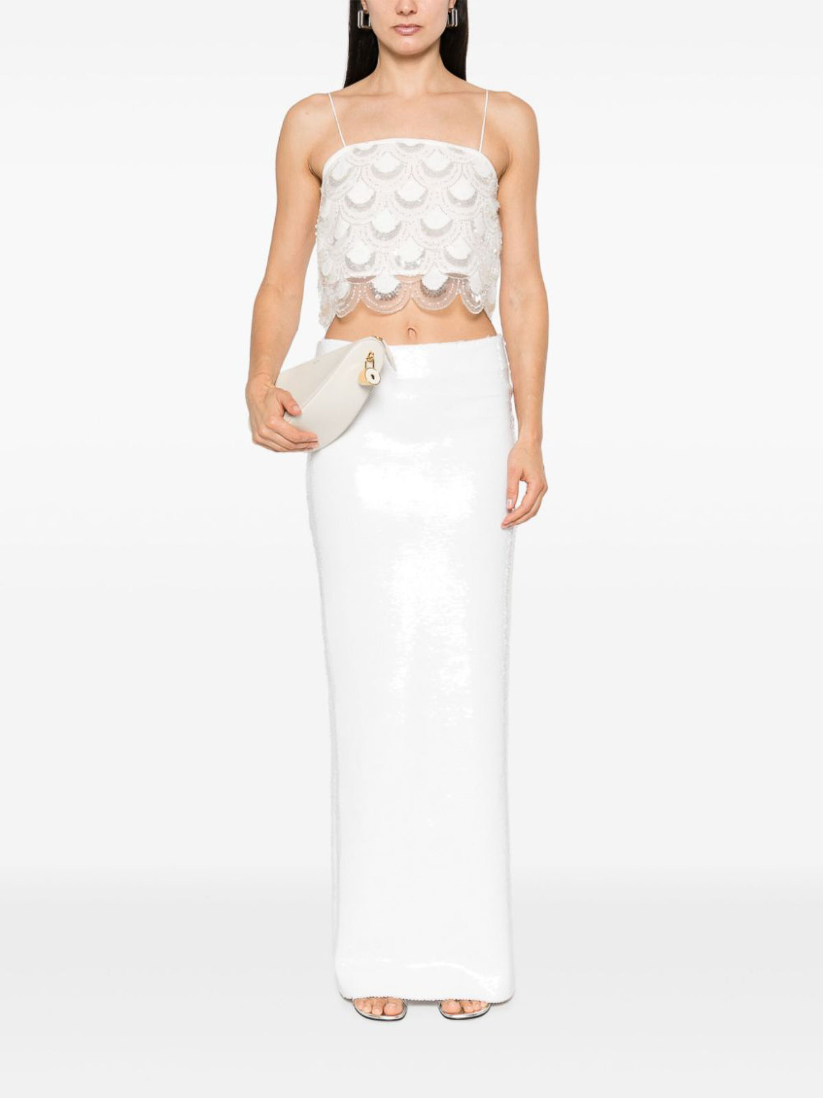 ROTATE BIRGER CHRISTENSEN TOP - BLANCO
