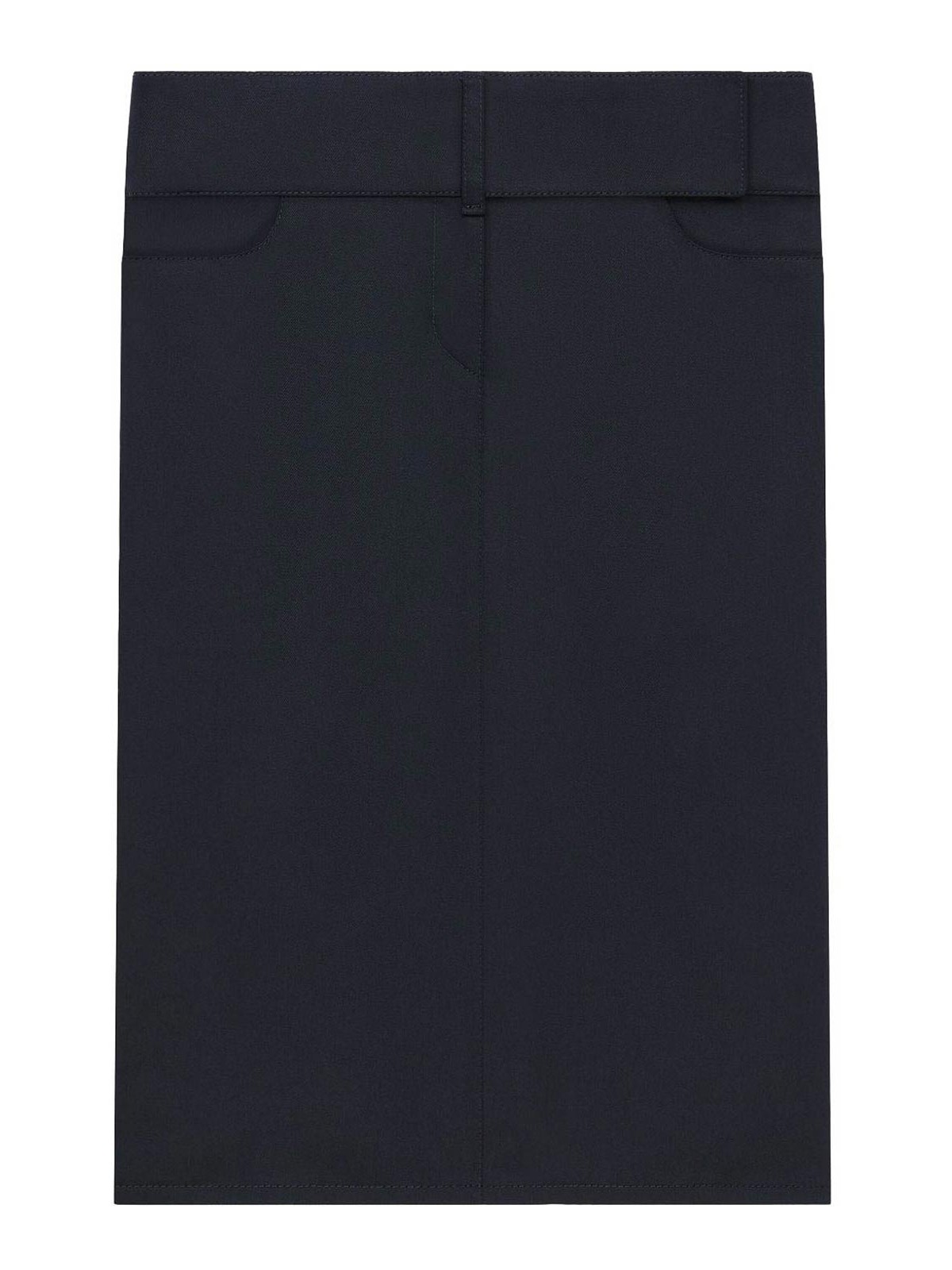 Courrèges Falda Semilarga - Azul
