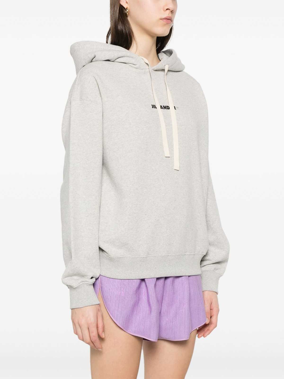 Shop Jil Sander Sudadera - Gris
