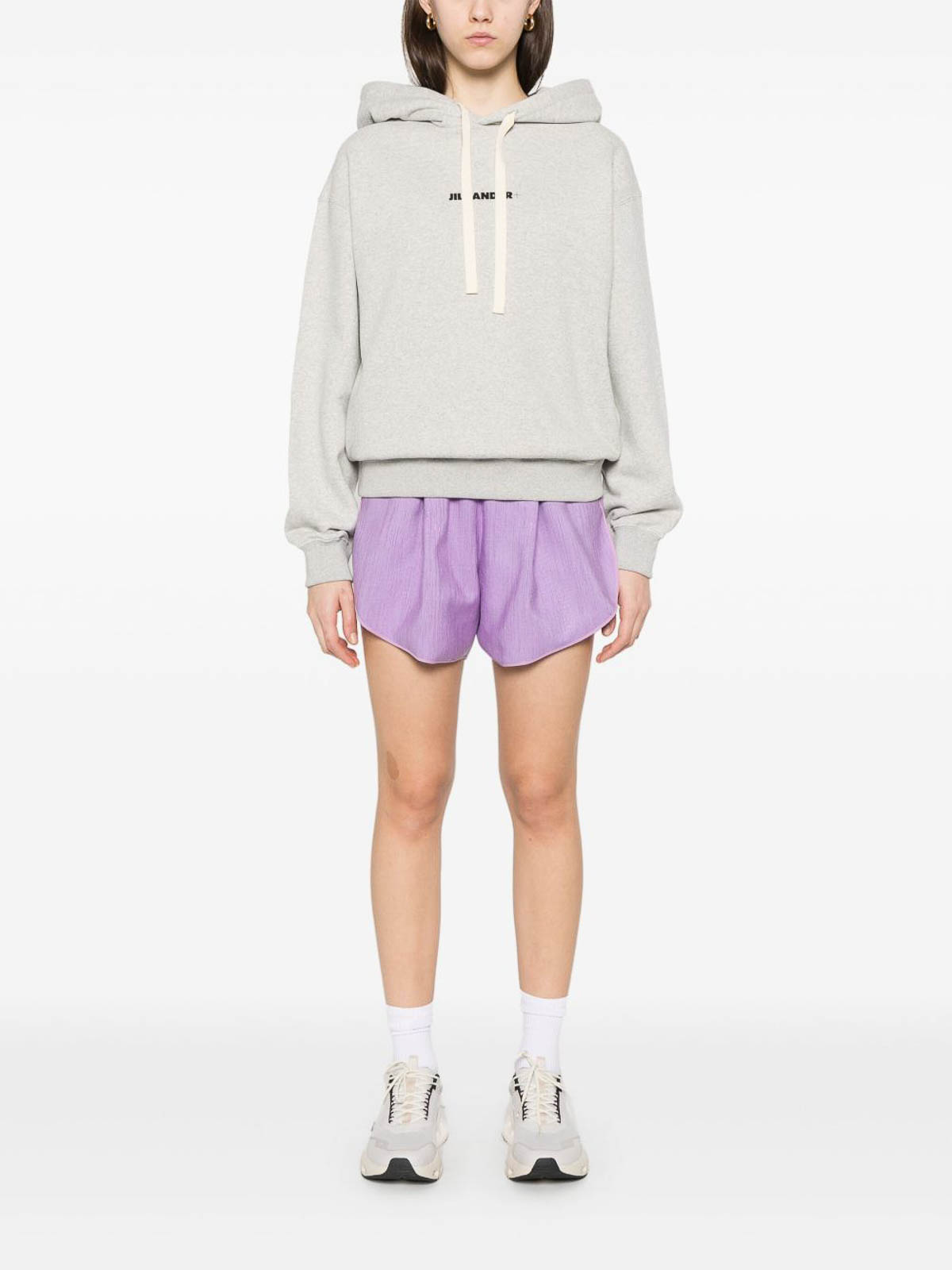 Shop Jil Sander Sudadera - Gris