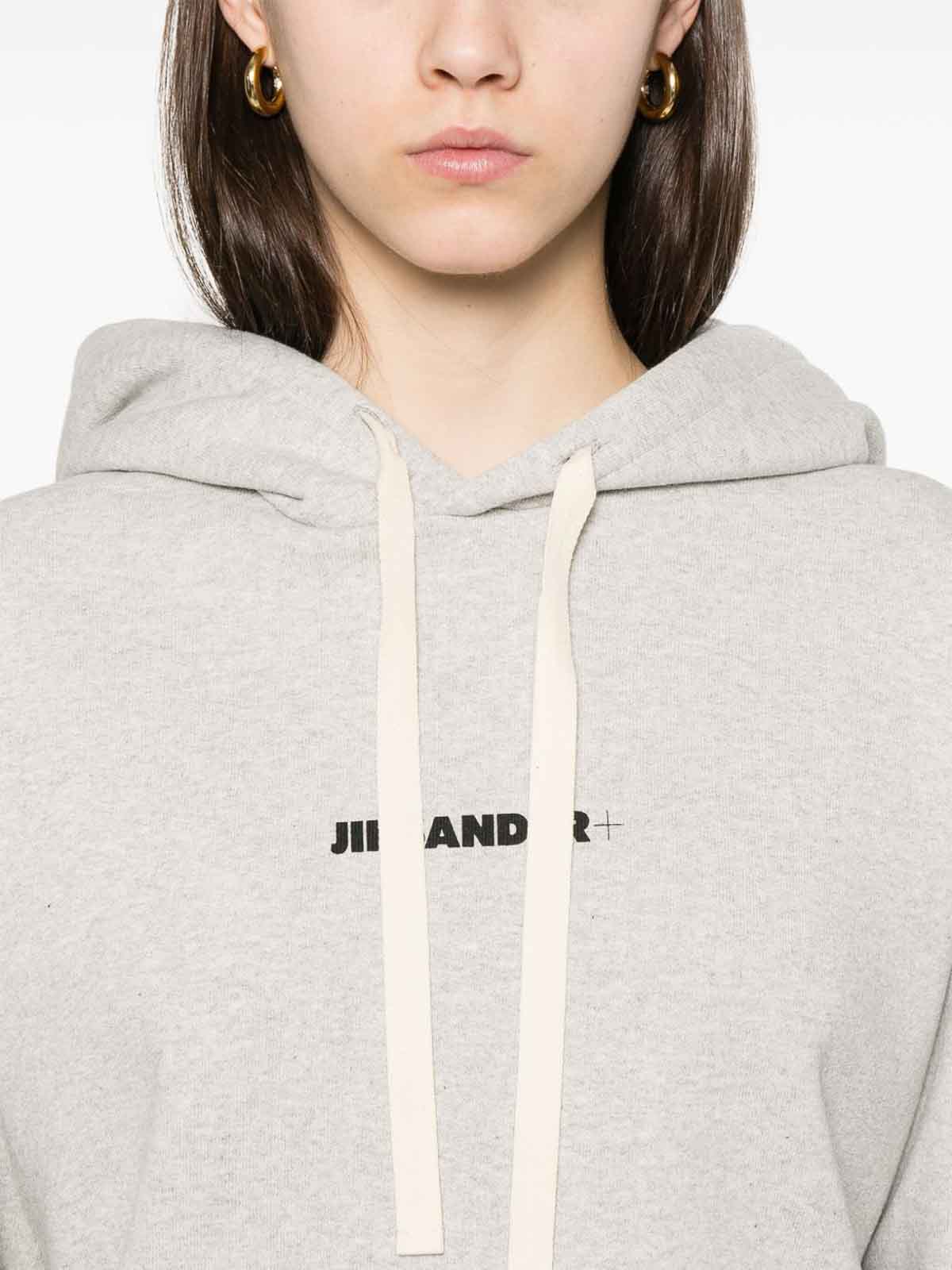 Shop Jil Sander Sudadera - Gris