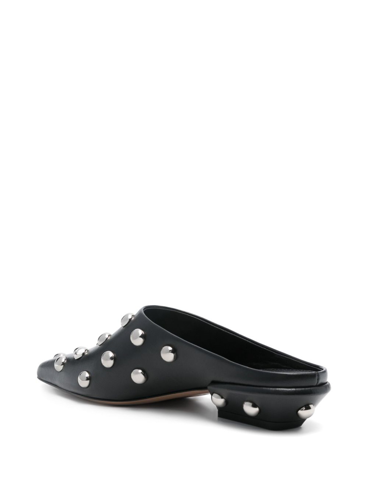 Paris Texas Studded Pointed Toe Mule