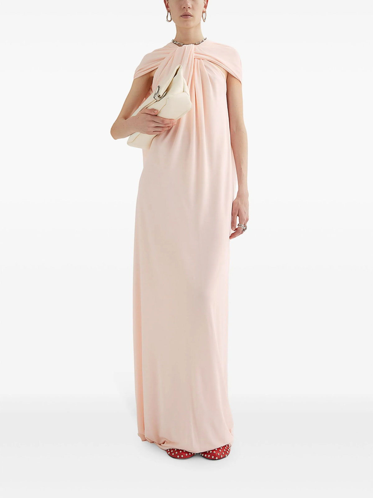 Jil Sander Silk Suits & Dresses In Light Pink