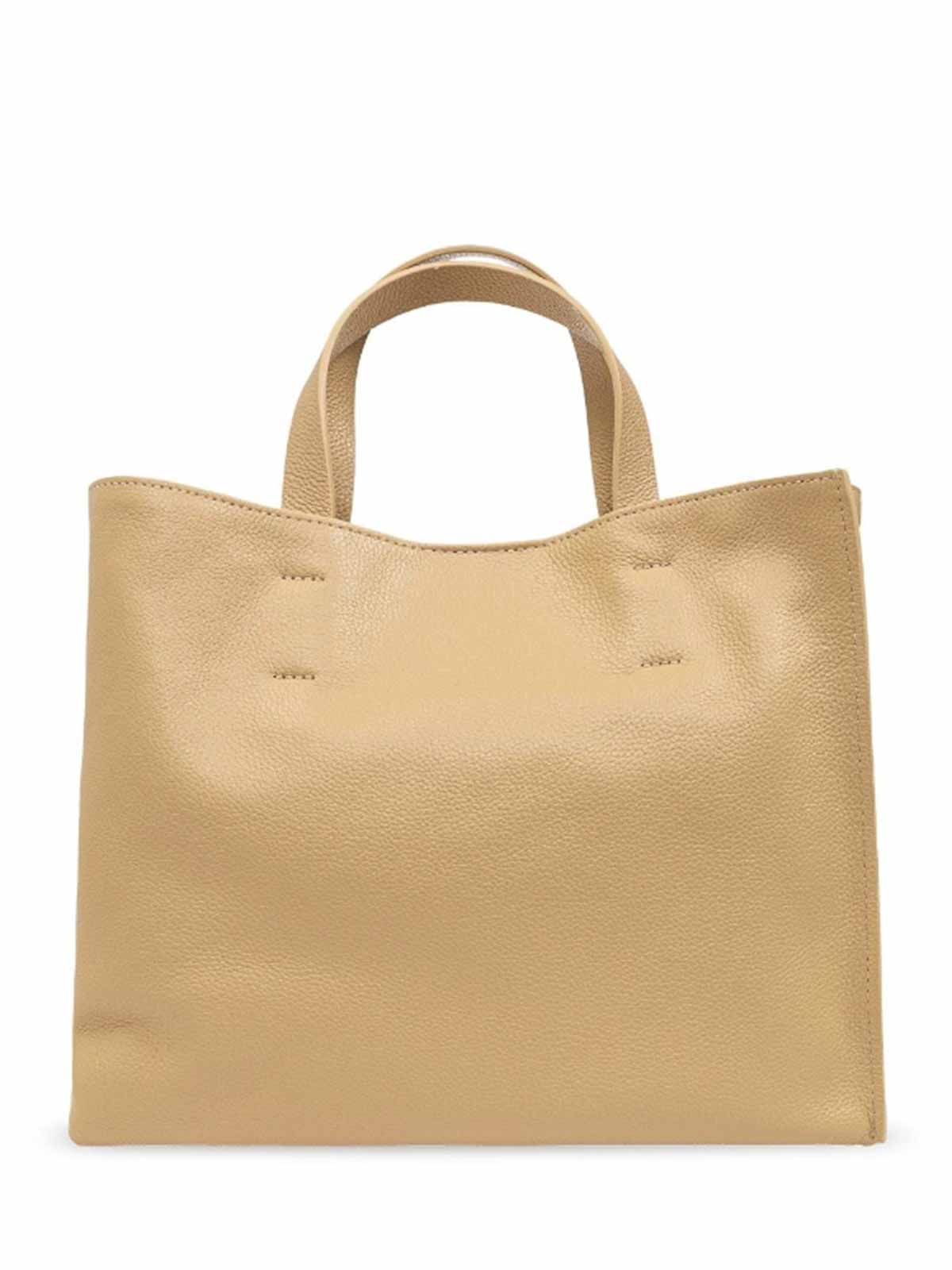 Marni Museo Logo Embroidered Shopper Bag