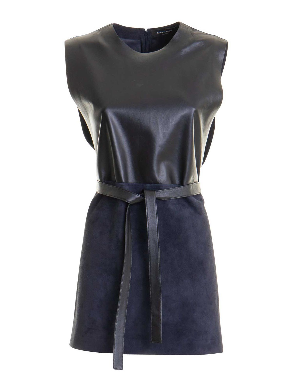 Shop Fabiana Filippi Chaleco - Azul