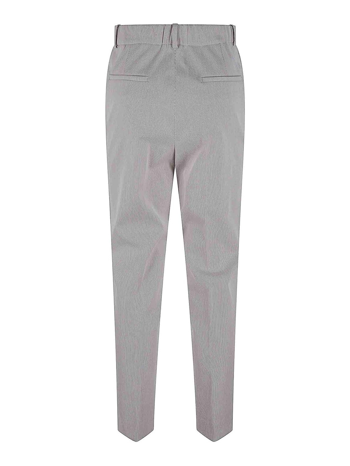 INCOTEX STRETCH COTTON TROUSERS ONE THOUSANDRIGHE