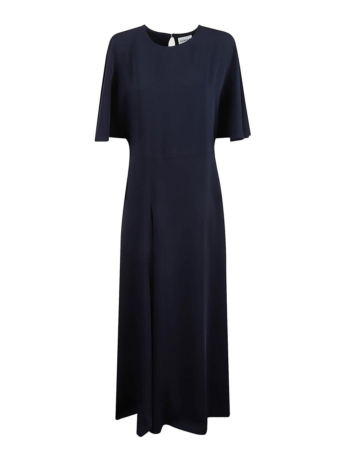 P.A.R.O.S.H VESTIDO MIDI - AZUL