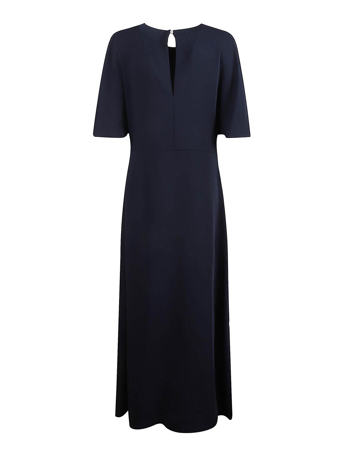 P.A.R.O.S.H VESTIDO MIDI - AZUL