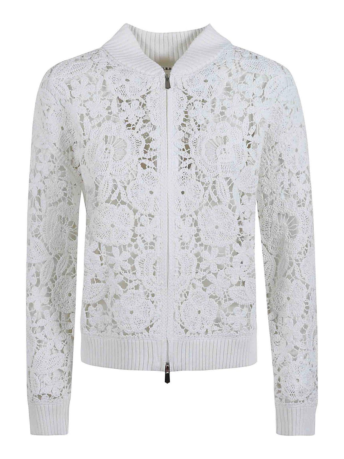 P.a.r.o.s.h Bomber In Pizzo Macram