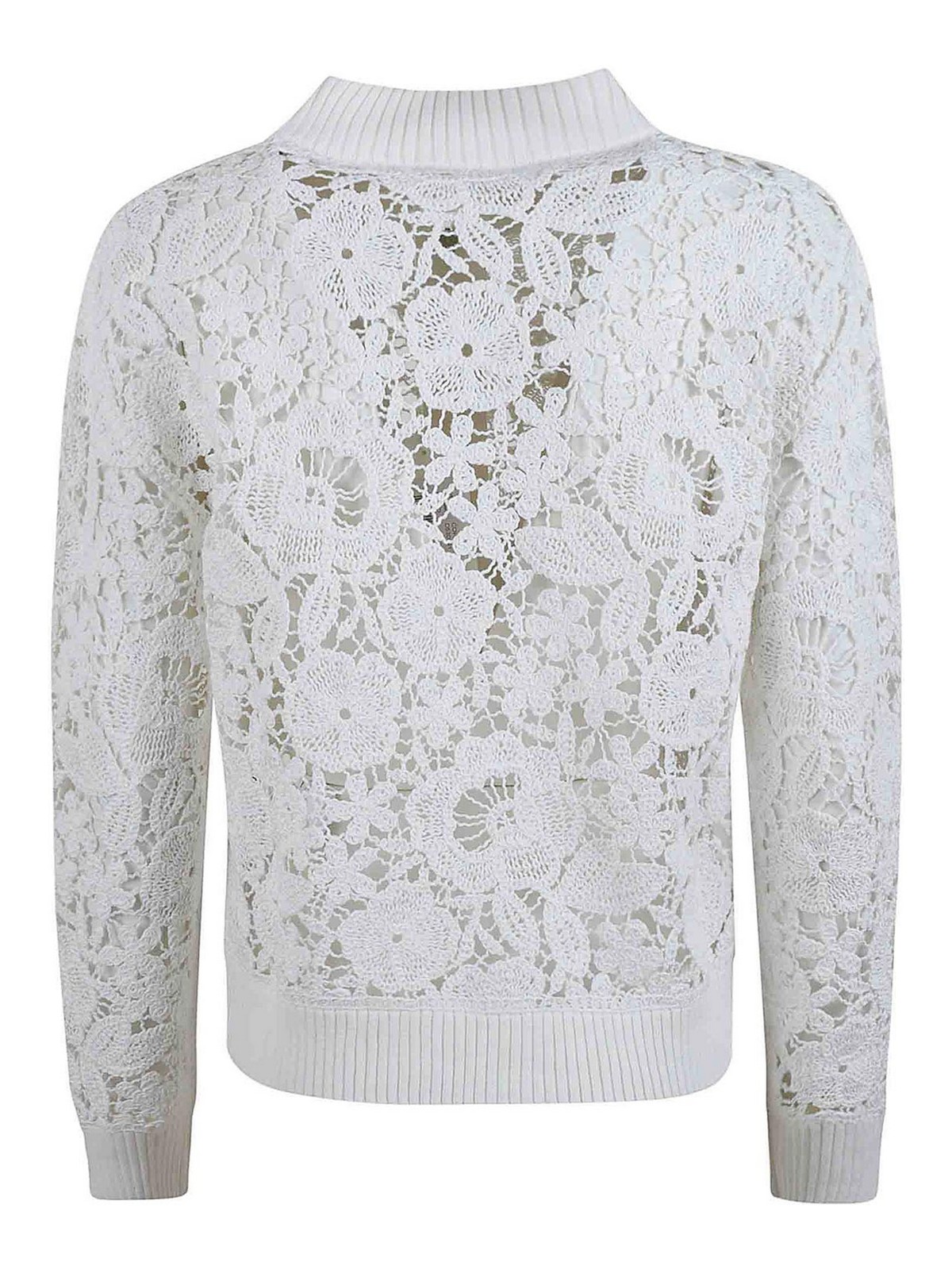 P.A.R.O.S.H BOMBER IN PIZZO MACRAM