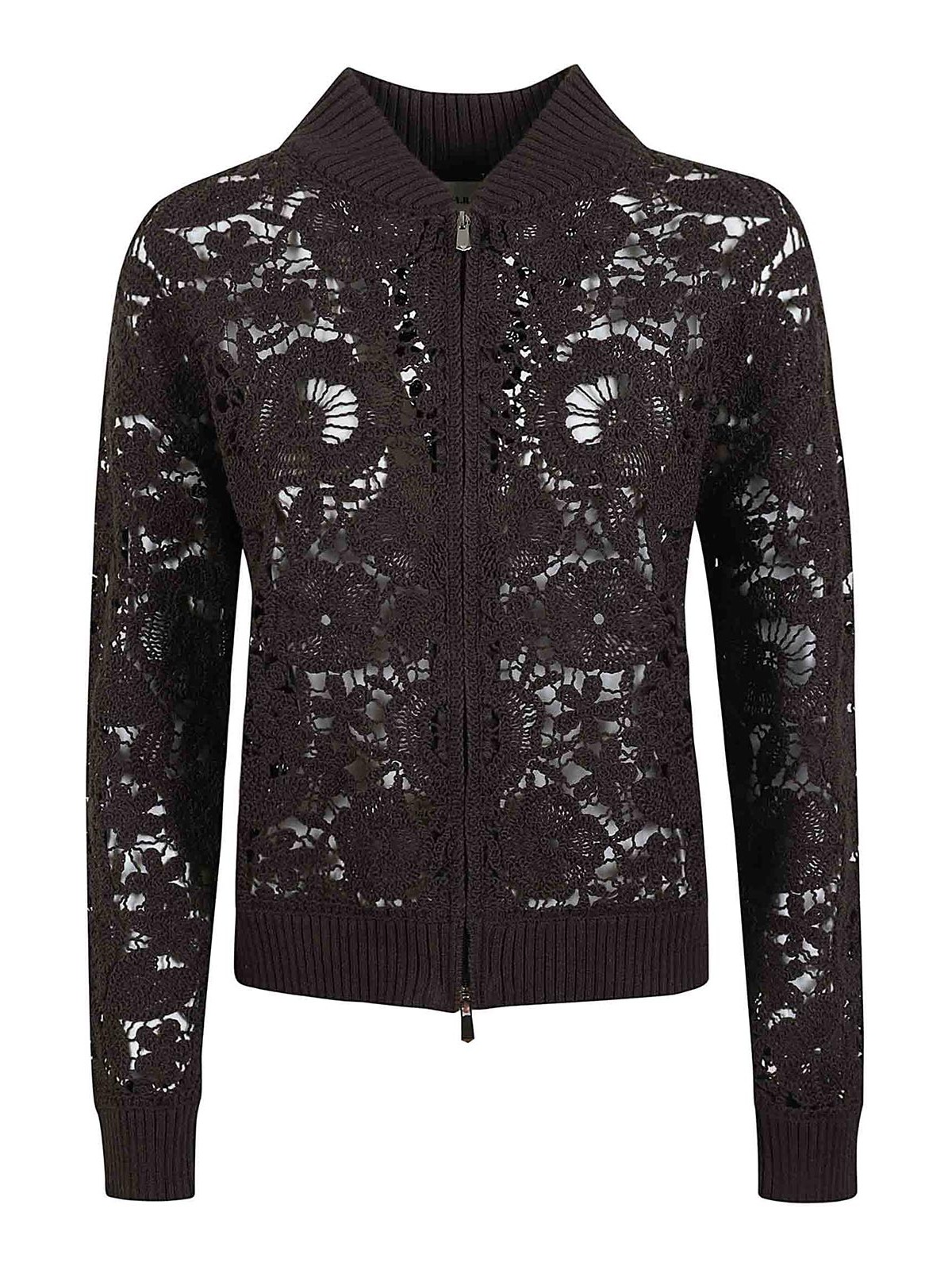 P.a.r.o.s.h Bomber In Pizzo Macram