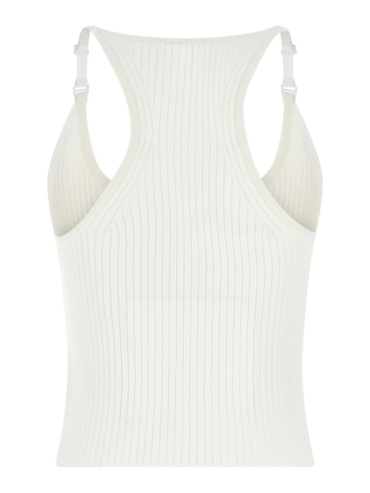 Shop Courrèges Top - Blanco
