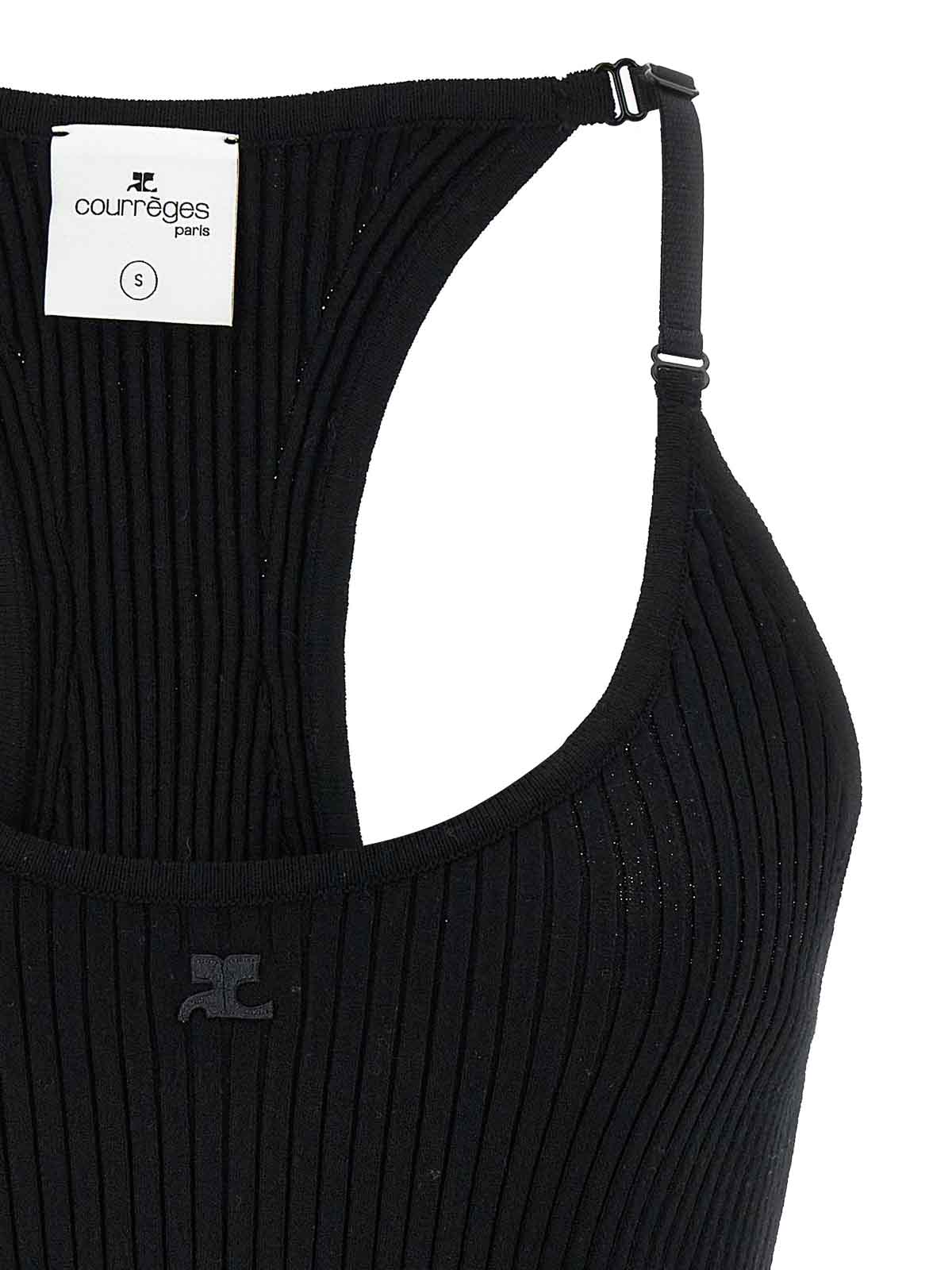 Shop Courrèges Top - Negro