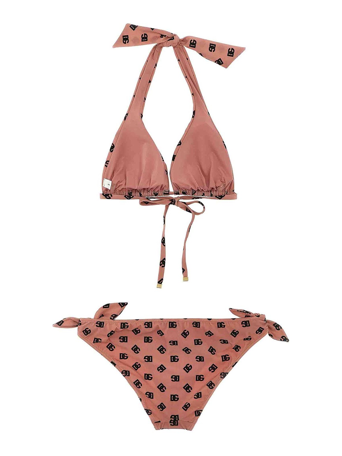 Dolce & Gabbana Dg Beachwear Multicolor In Pink