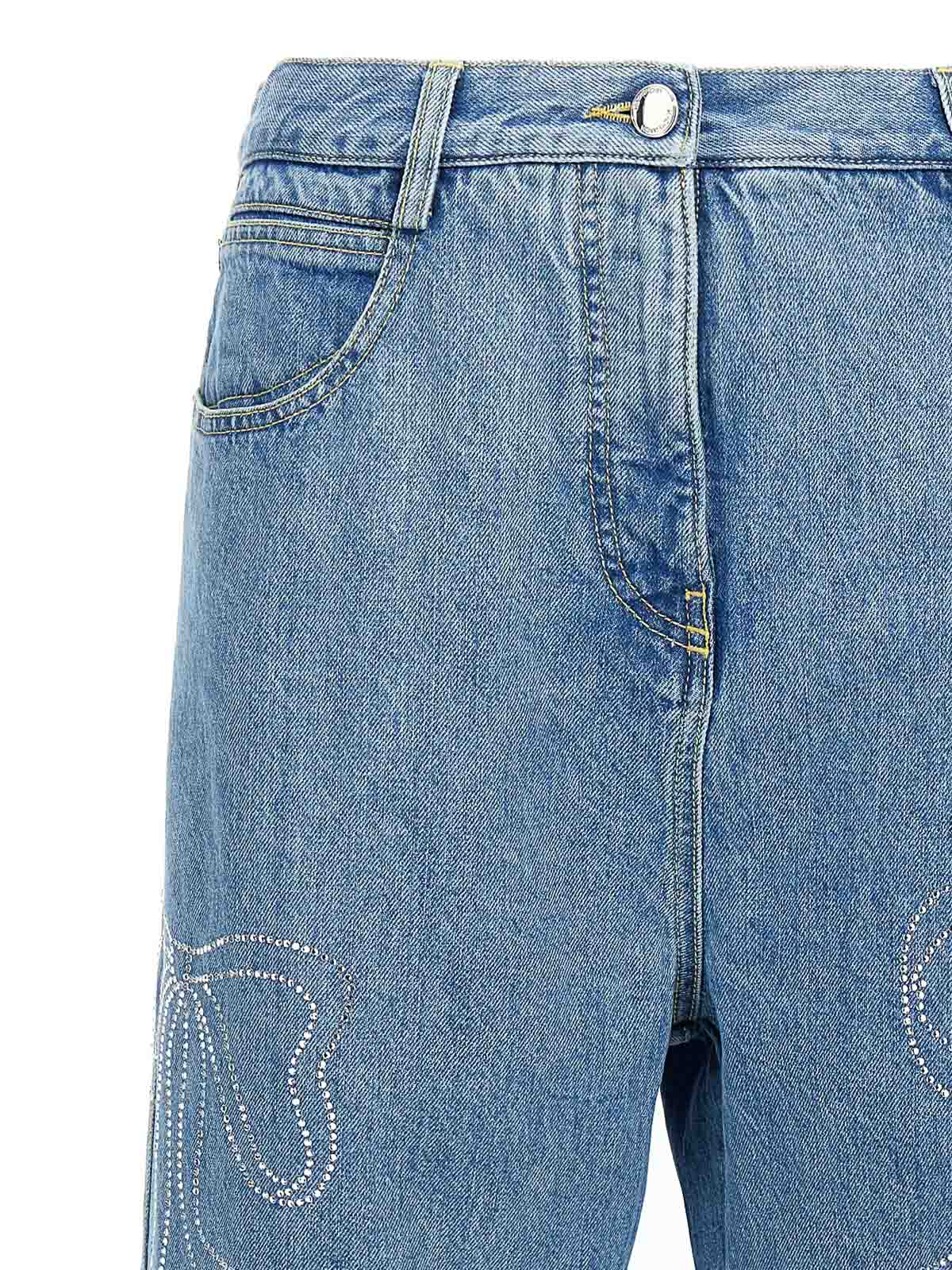 MACH & MACH JEANS BOOT-CUT - AZUL CLARO