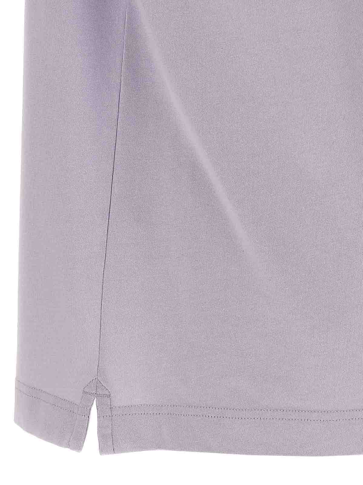 Tシャツ・カットソー MAISON KITSUNE Men T Shirts LM00107KJ01190173 Purple Maison Kitsuné T-Shirt - Purple - Men | LM00107KJ01190173