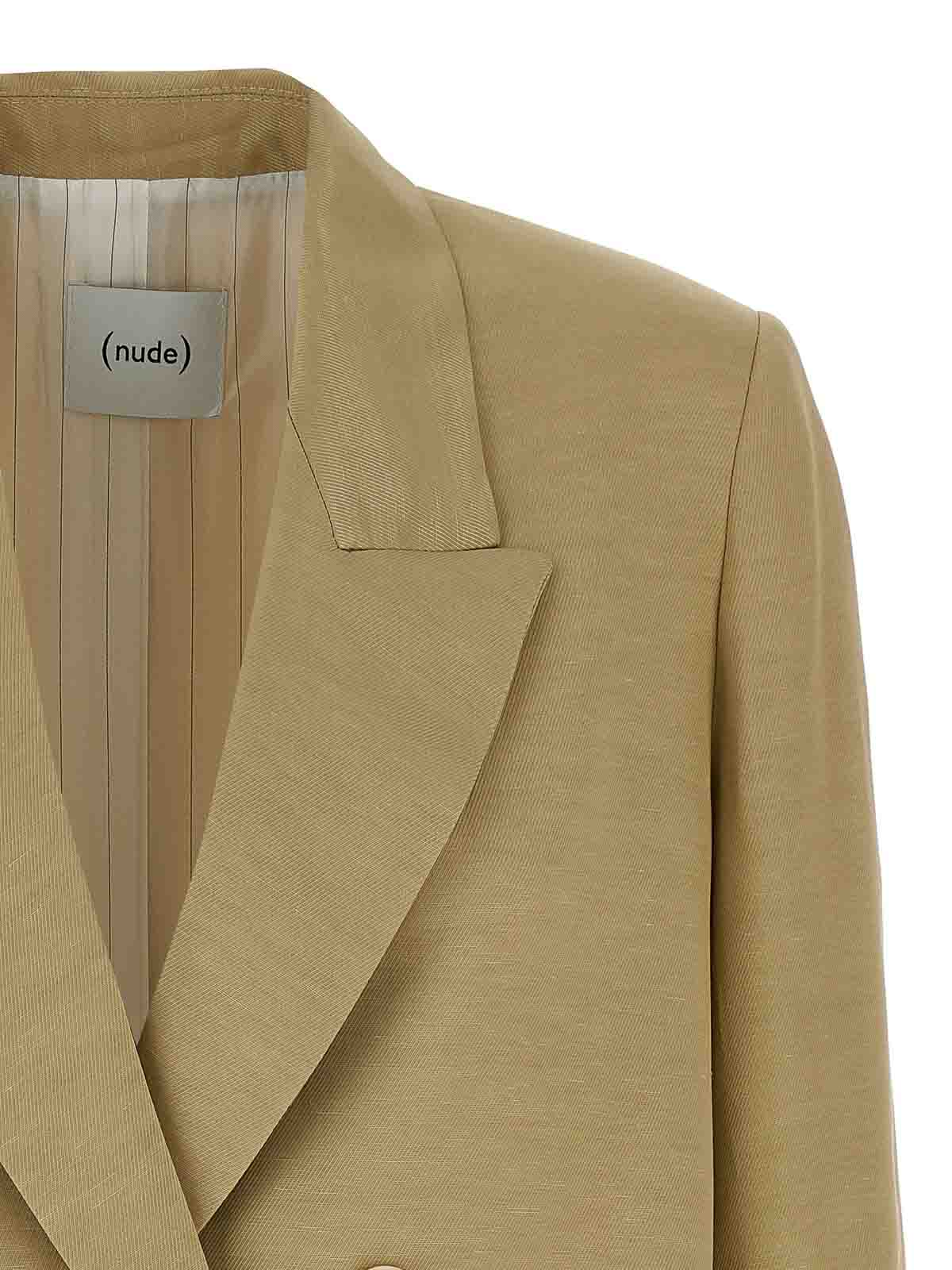 Shop Nude Blazer - Beis