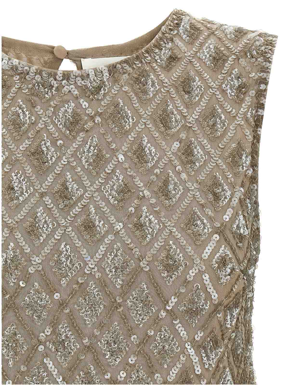 Shop P.a.r.o.s.h Blusa - Beis