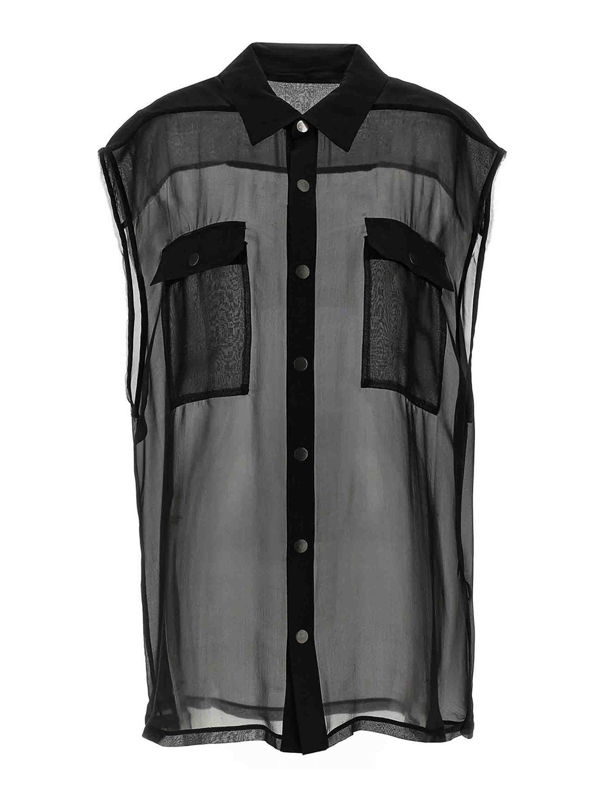 Shop Rick Owens Camisa - Negro