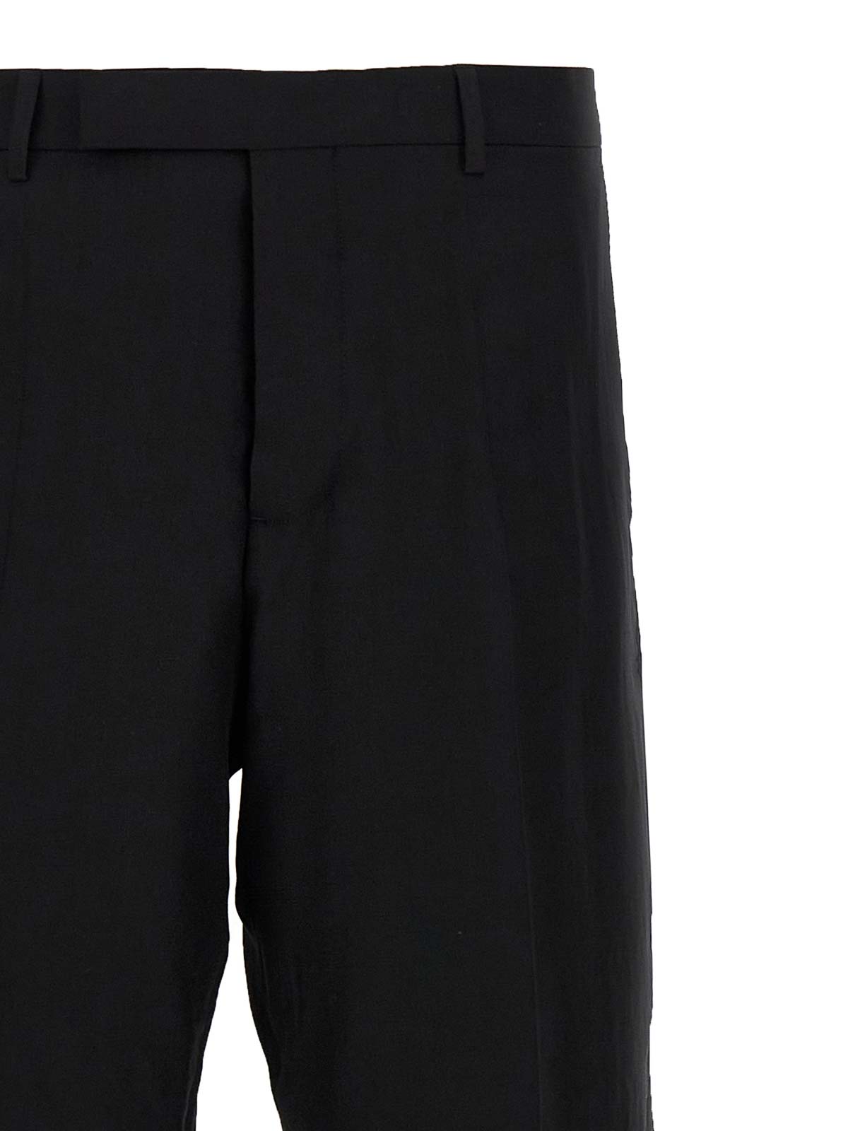 Rick Owens Black Tailored Dietrich Pants