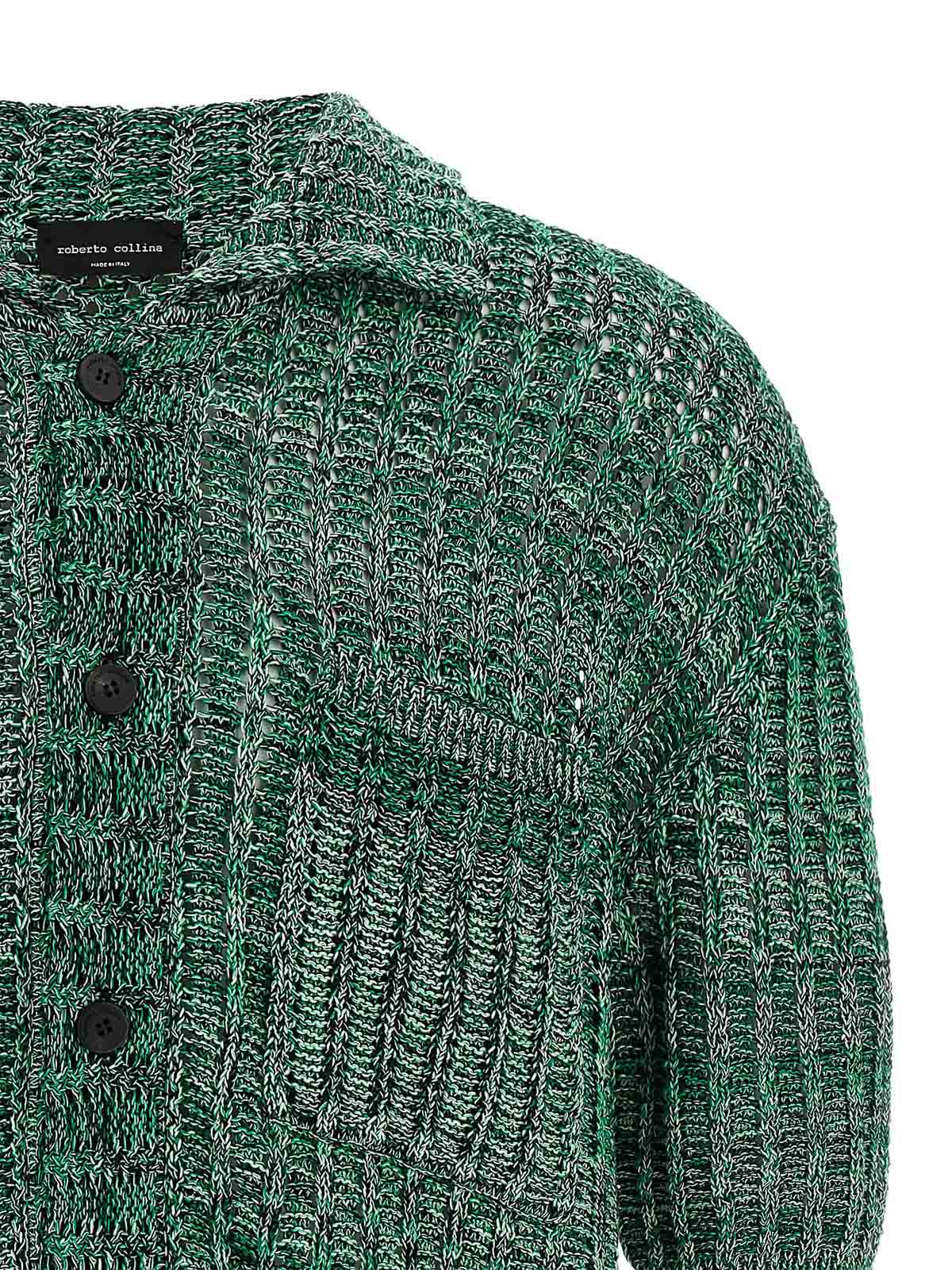 Roberto Collina Polo Shirt Textured Front Pocket