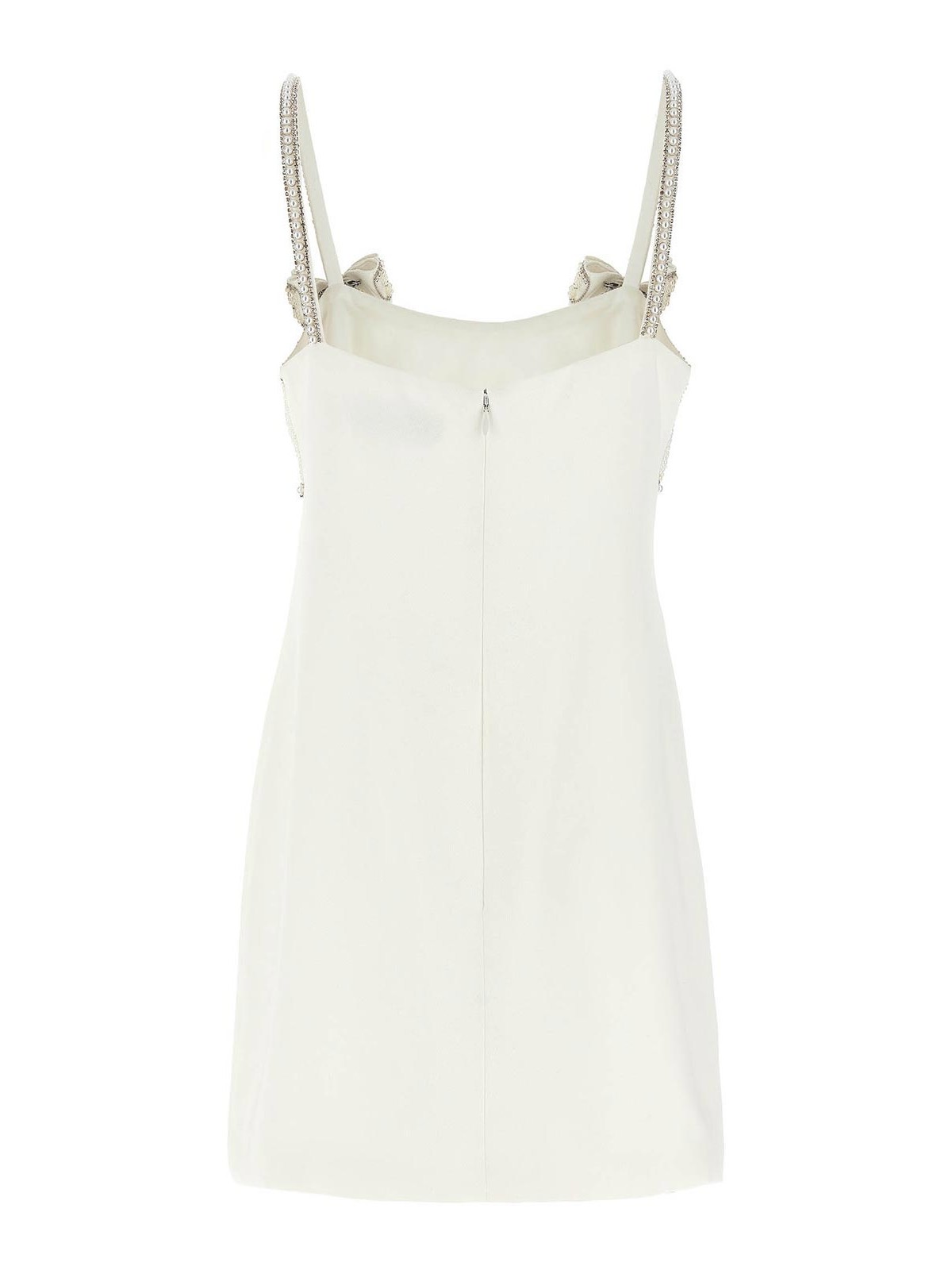 Shop Self-portrait Vestido Corto - Blanco