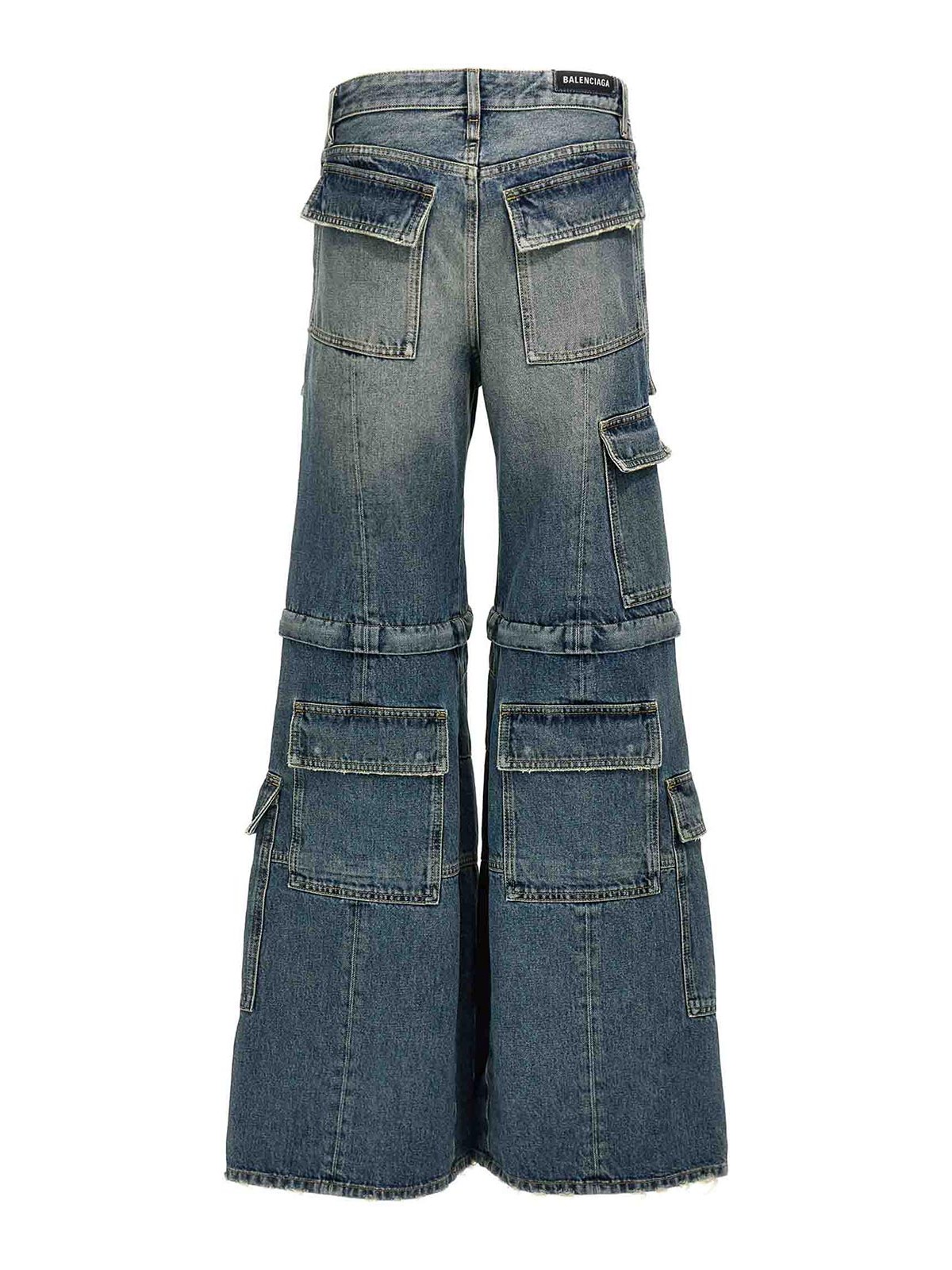 Shop Balenciaga Jeans Boot-cut - Azul