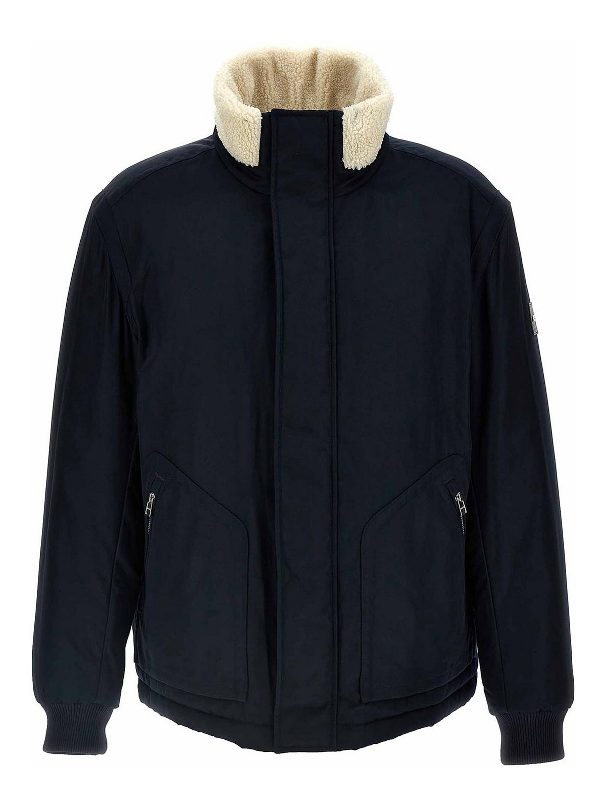 Hugo Boss Navy Blue H-cemmi Jacket In Blue