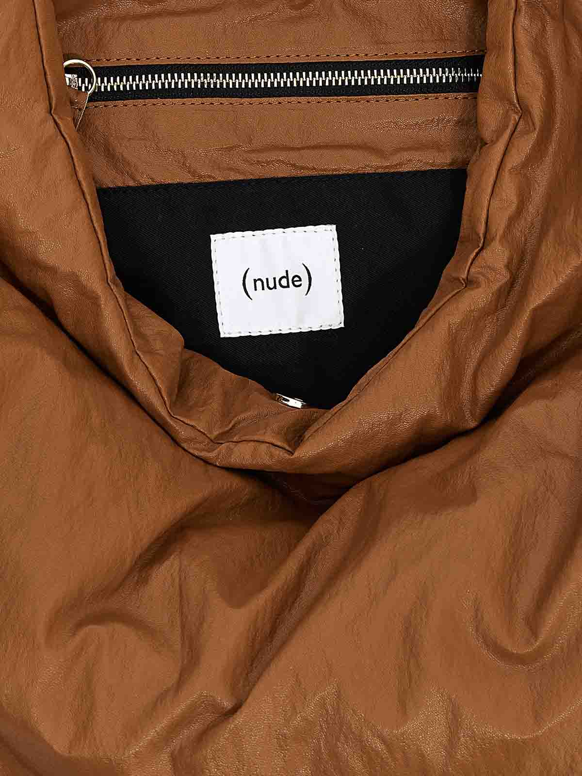 Nude Knit Hobo Shoulder Bag